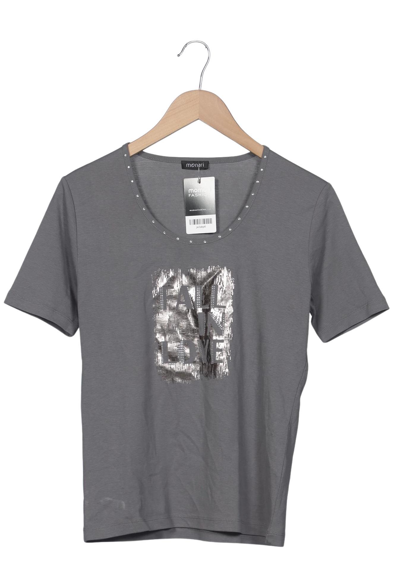 

monari Damen T-Shirt, grau, Gr. 40
