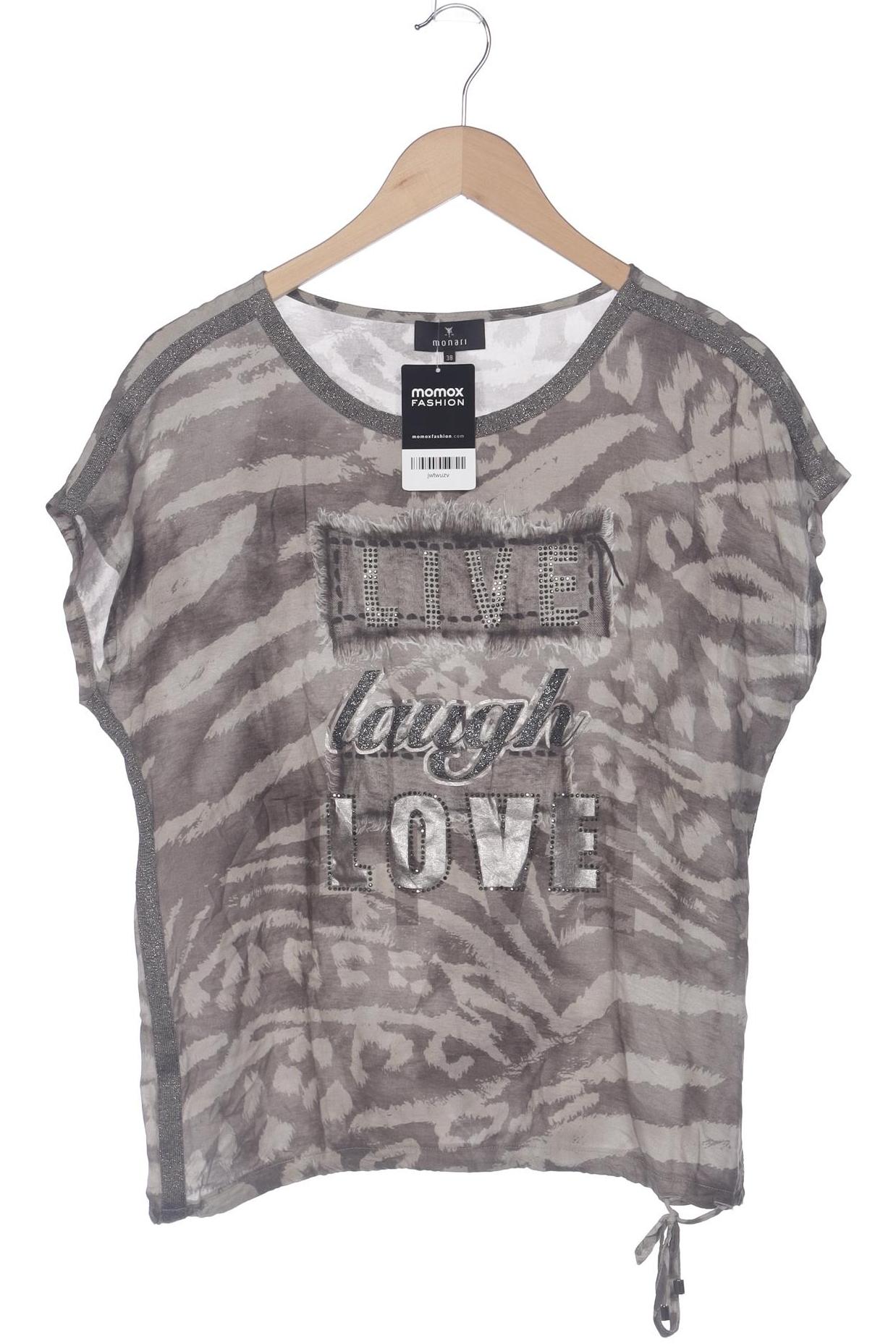 

monari Damen T-Shirt, grau, Gr. 38