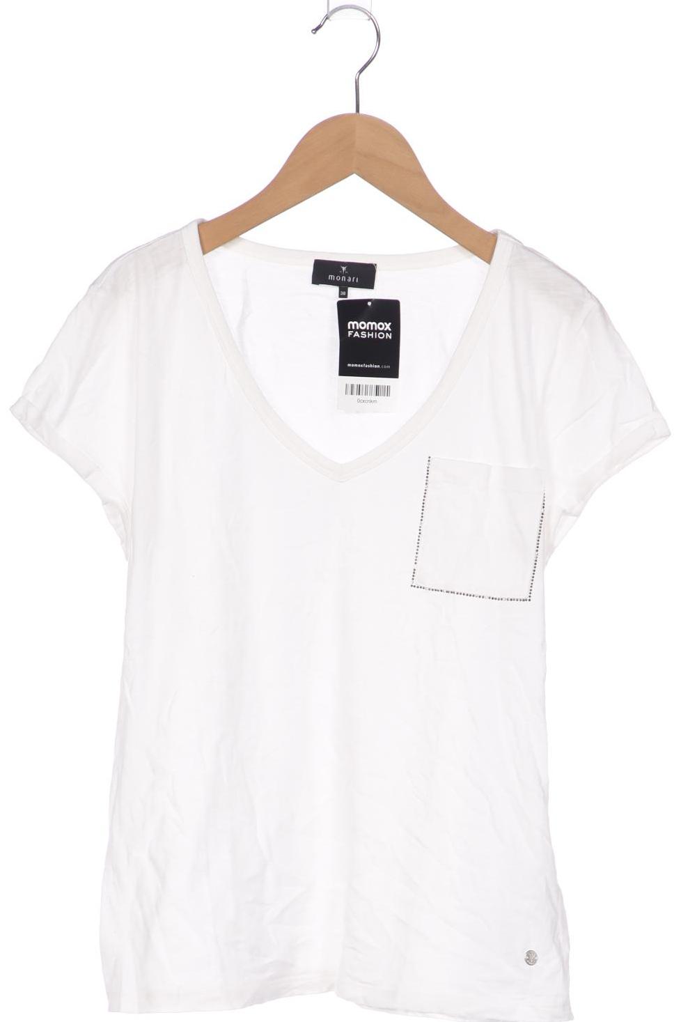

monari Damen T-Shirt, weiß, Gr. 38