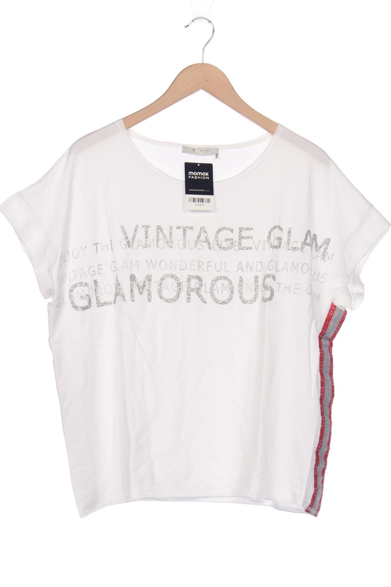 

monari Damen T-Shirt, weiß, Gr. 44