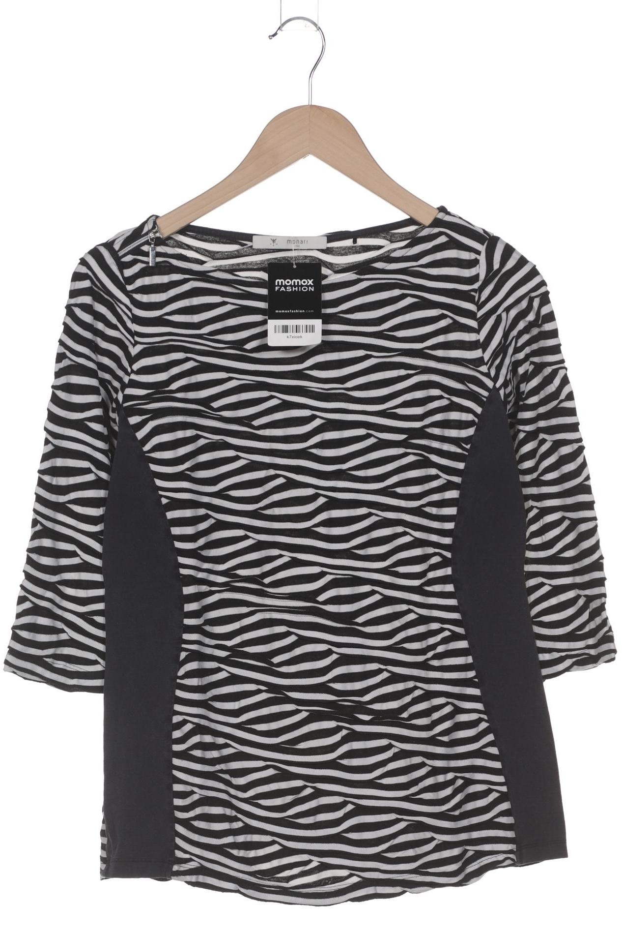

monari Damen T-Shirt, schwarz, Gr. 40