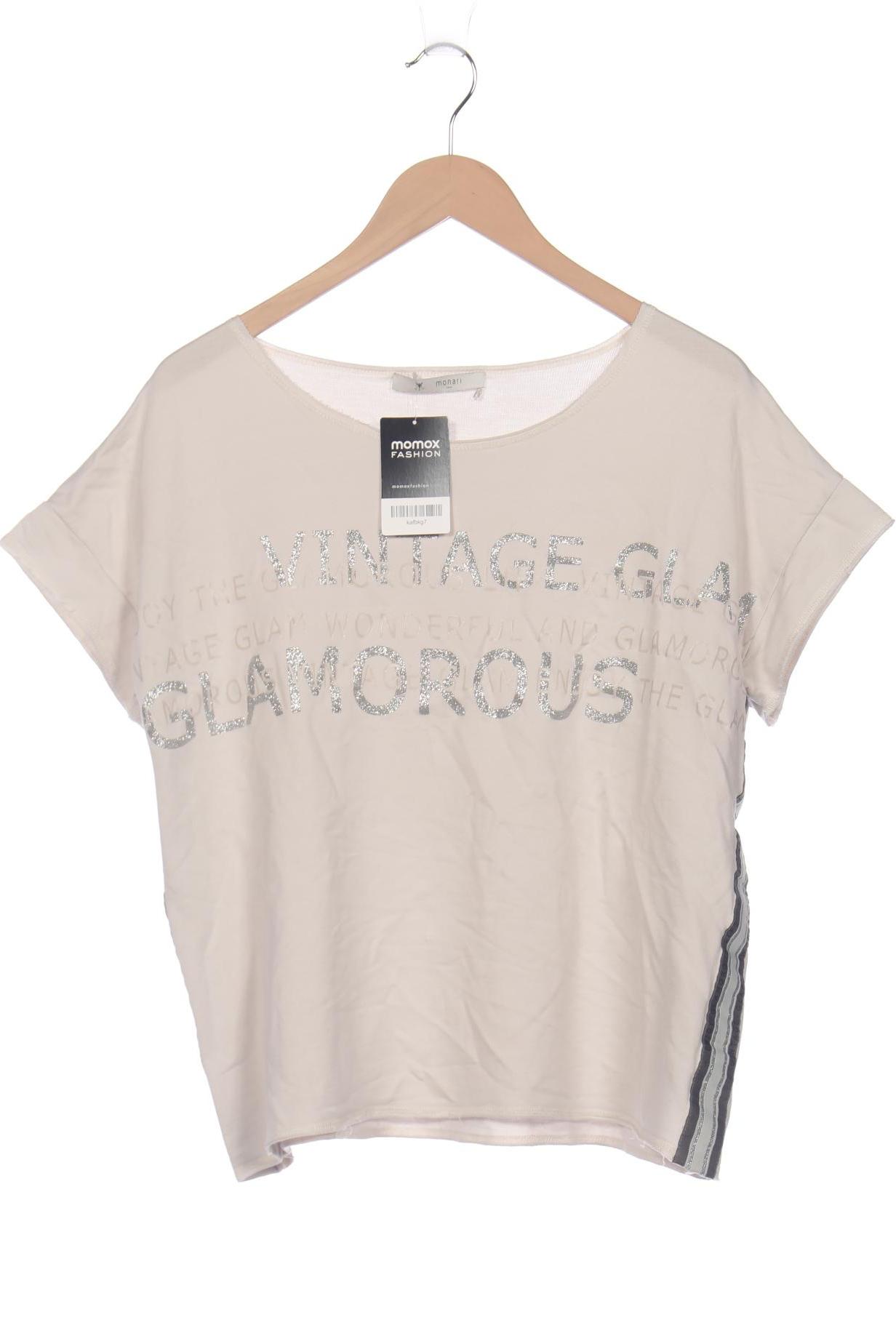 

monari Damen T-Shirt, beige, Gr. 38