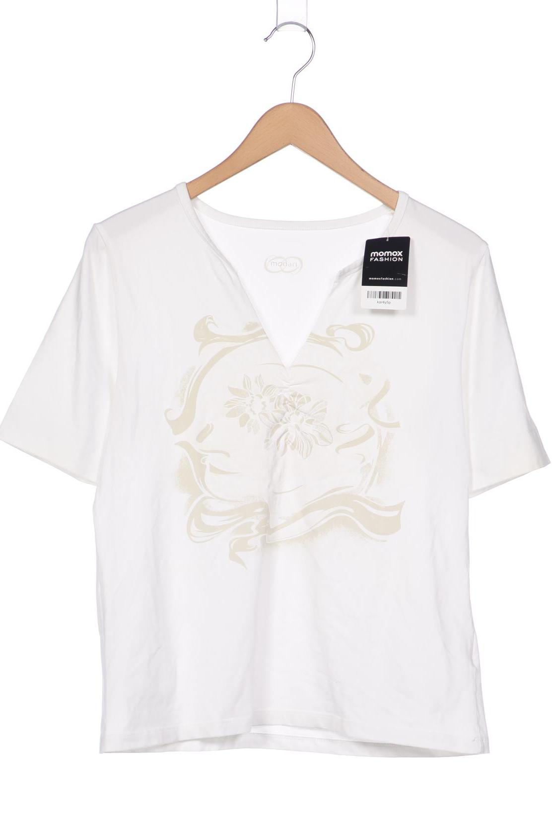 

monari Damen T-Shirt, weiß, Gr. 44