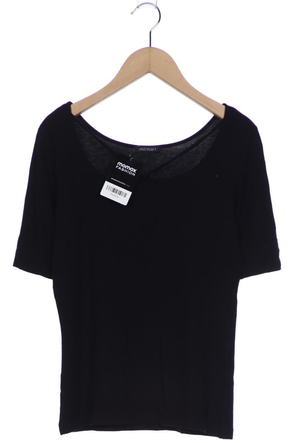 

monari Damen T-Shirt, schwarz, Gr. 36