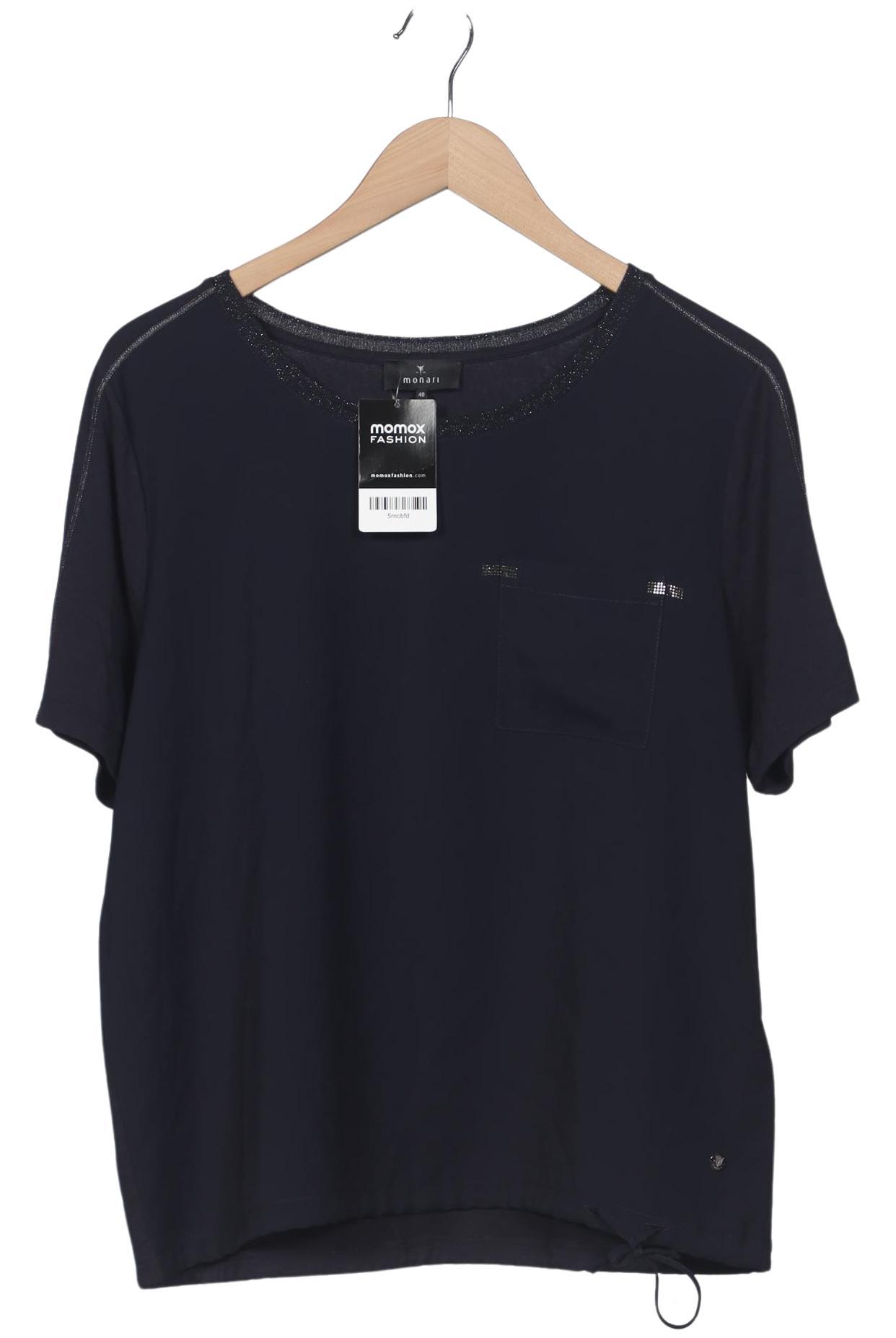 

monari Damen T-Shirt, marineblau, Gr. 40