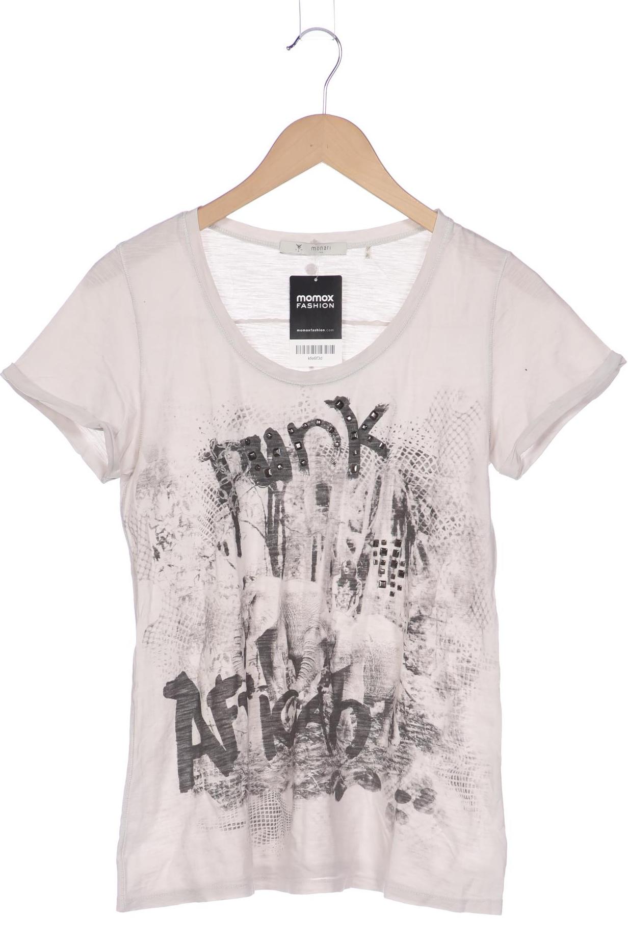 

monari Damen T-Shirt, beige, Gr. 38