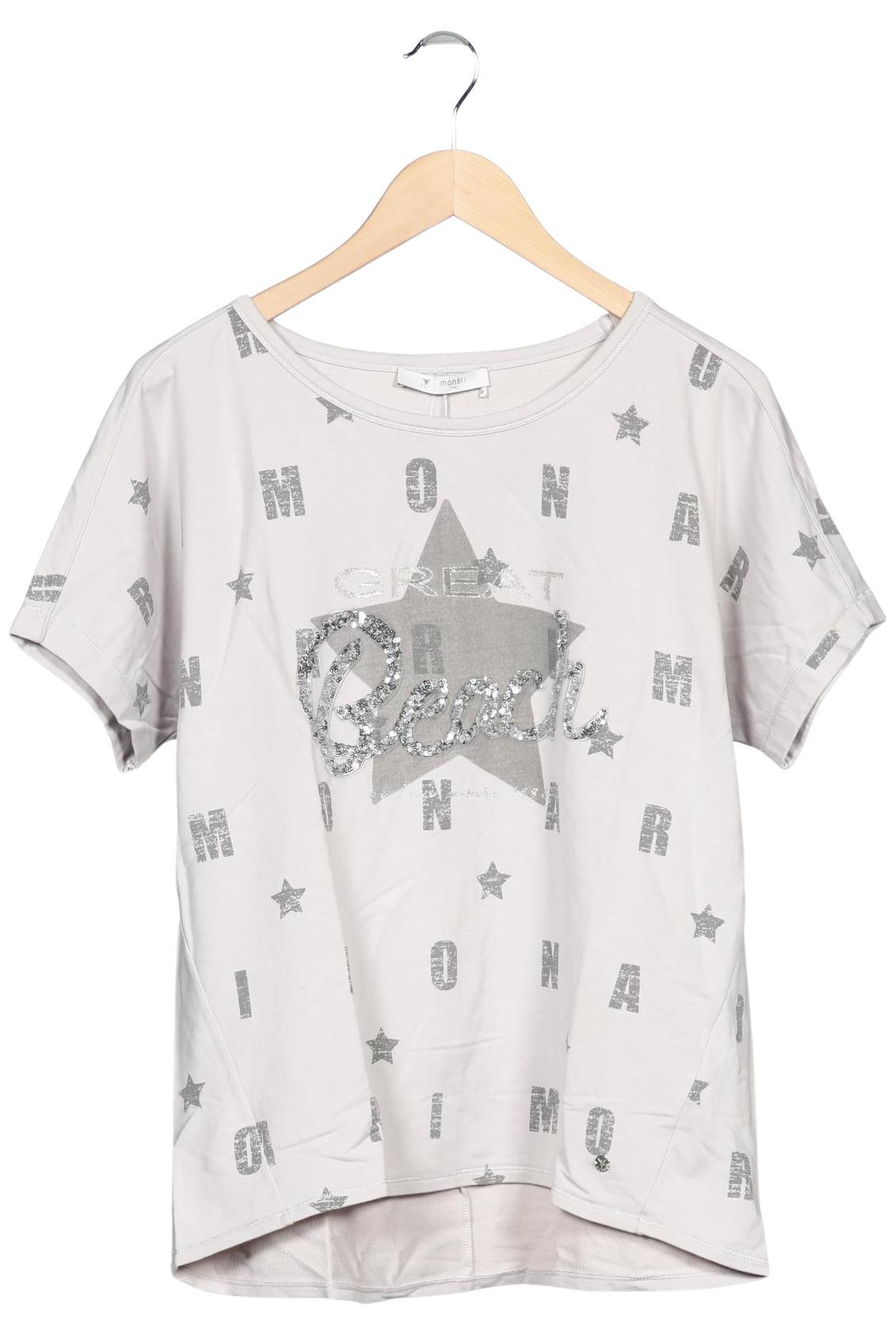 

monari Damen T-Shirt, grau, Gr. 42