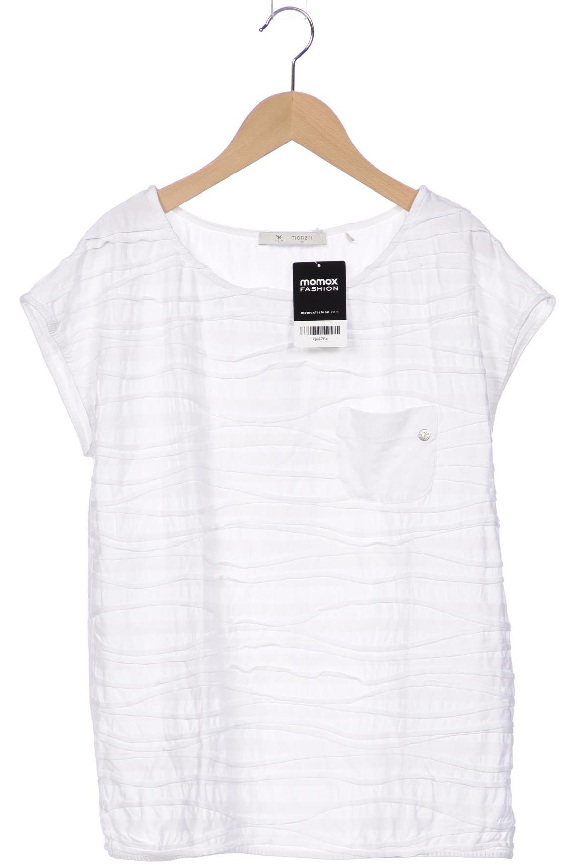 

monari Damen T-Shirt, weiß
