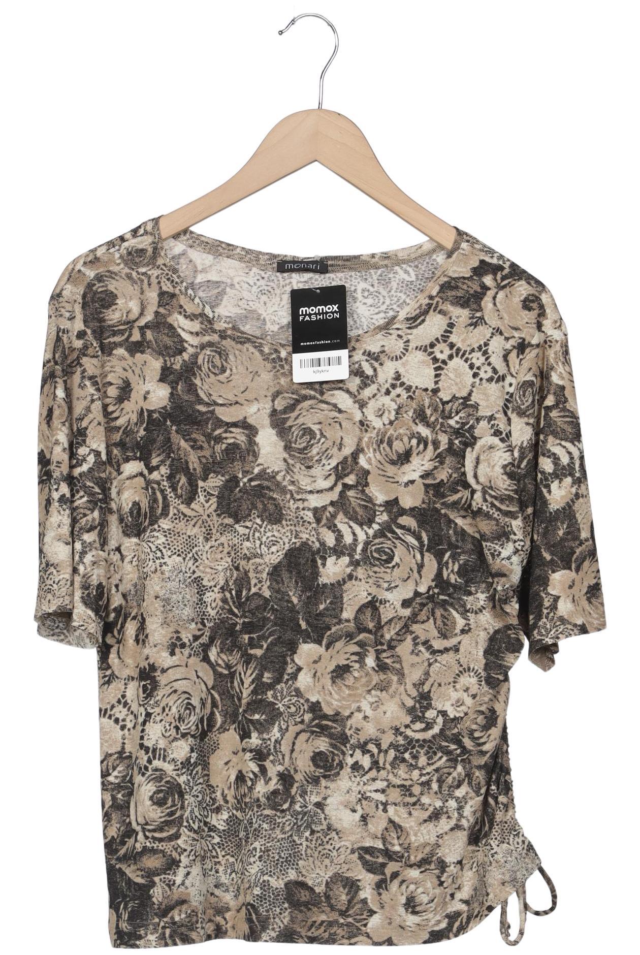 

monari Damen T-Shirt, beige, Gr. 38