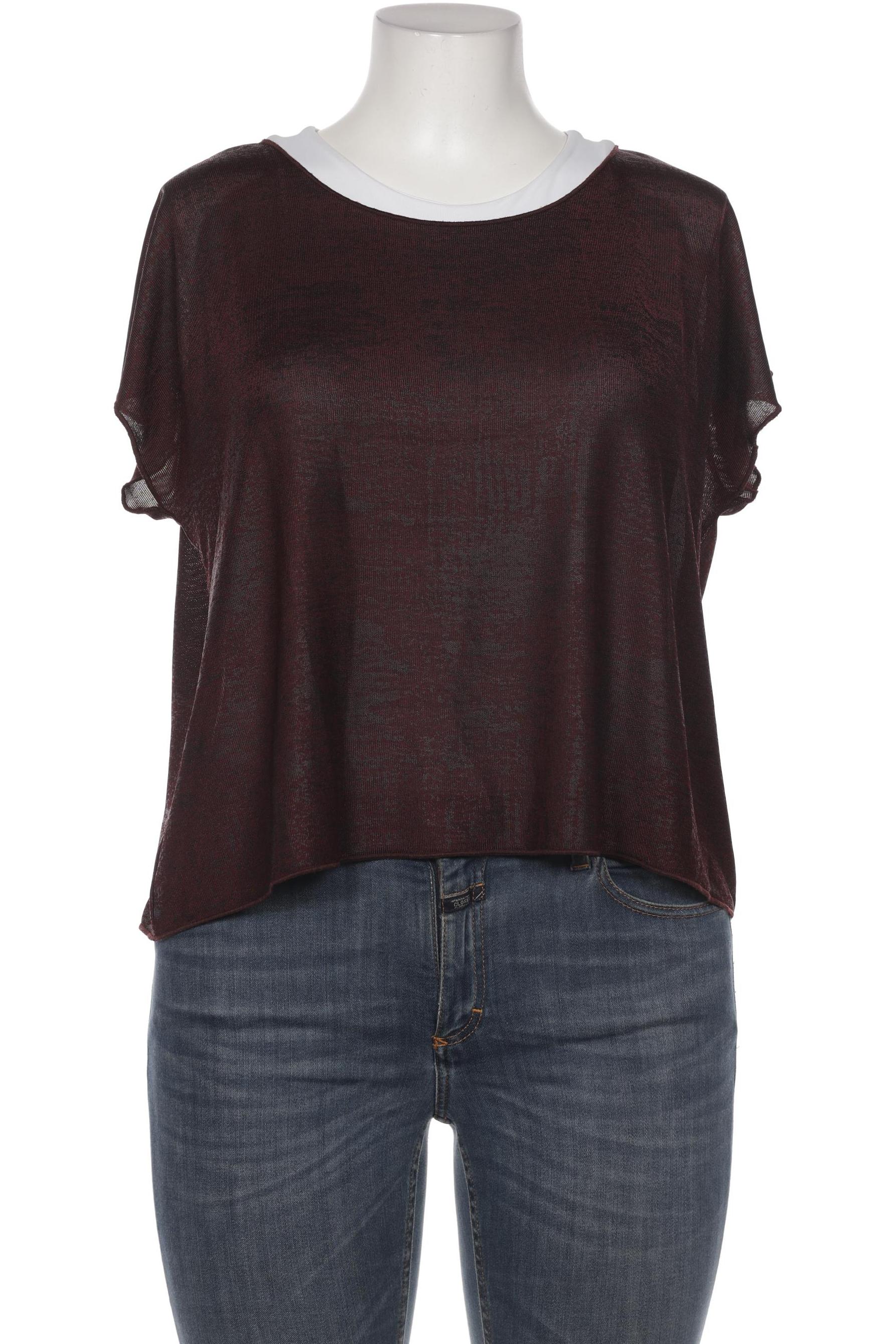 

monari Damen T-Shirt, bordeaux, Gr. 48