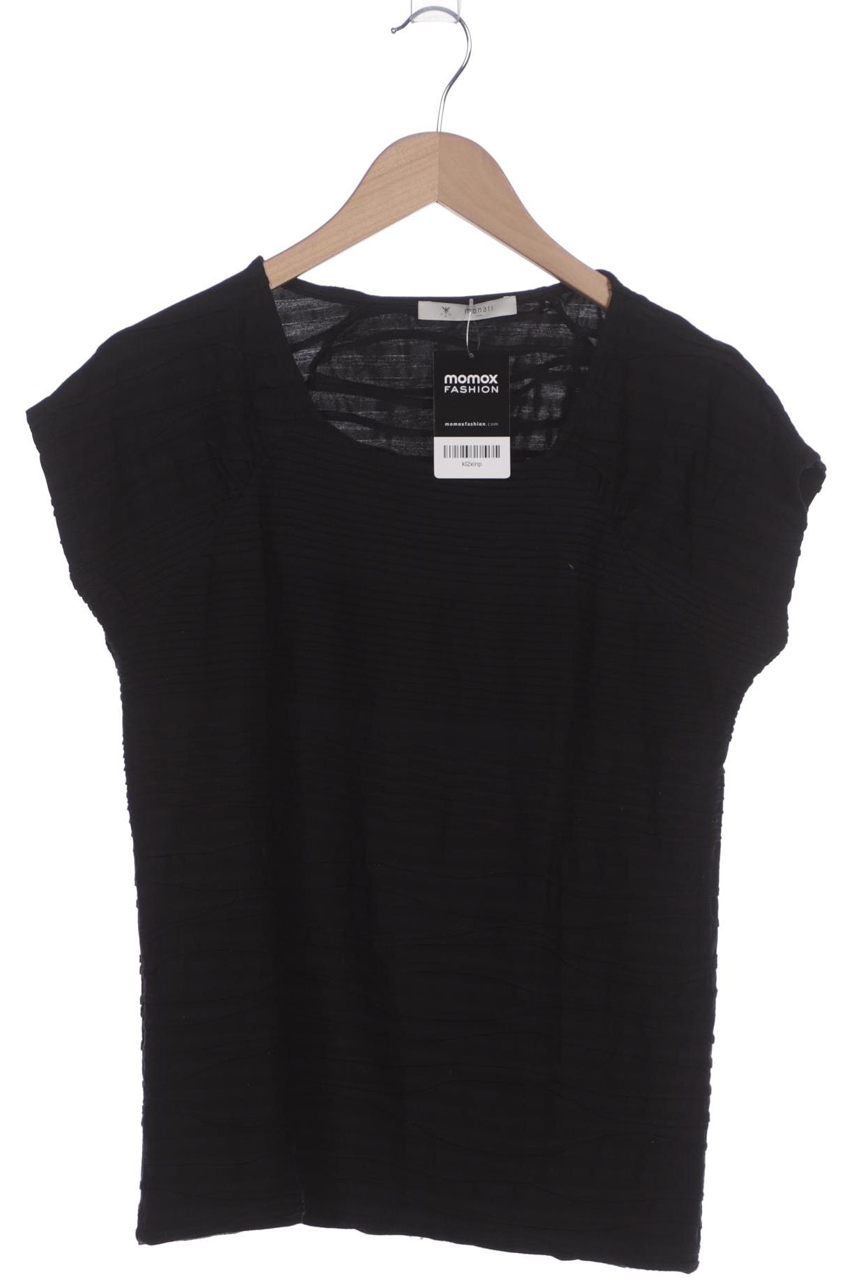

monari Damen T-Shirt, schwarz, Gr. 42