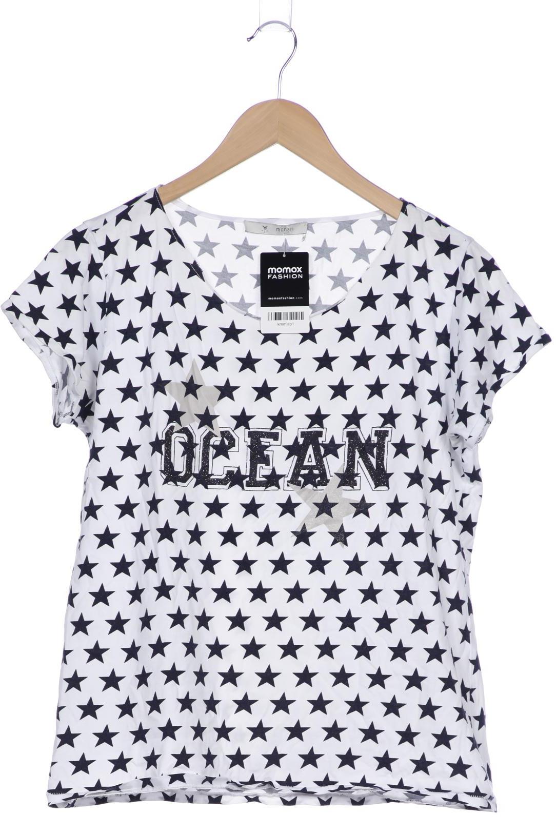 

monari Damen T-Shirt, weiß, Gr. 42