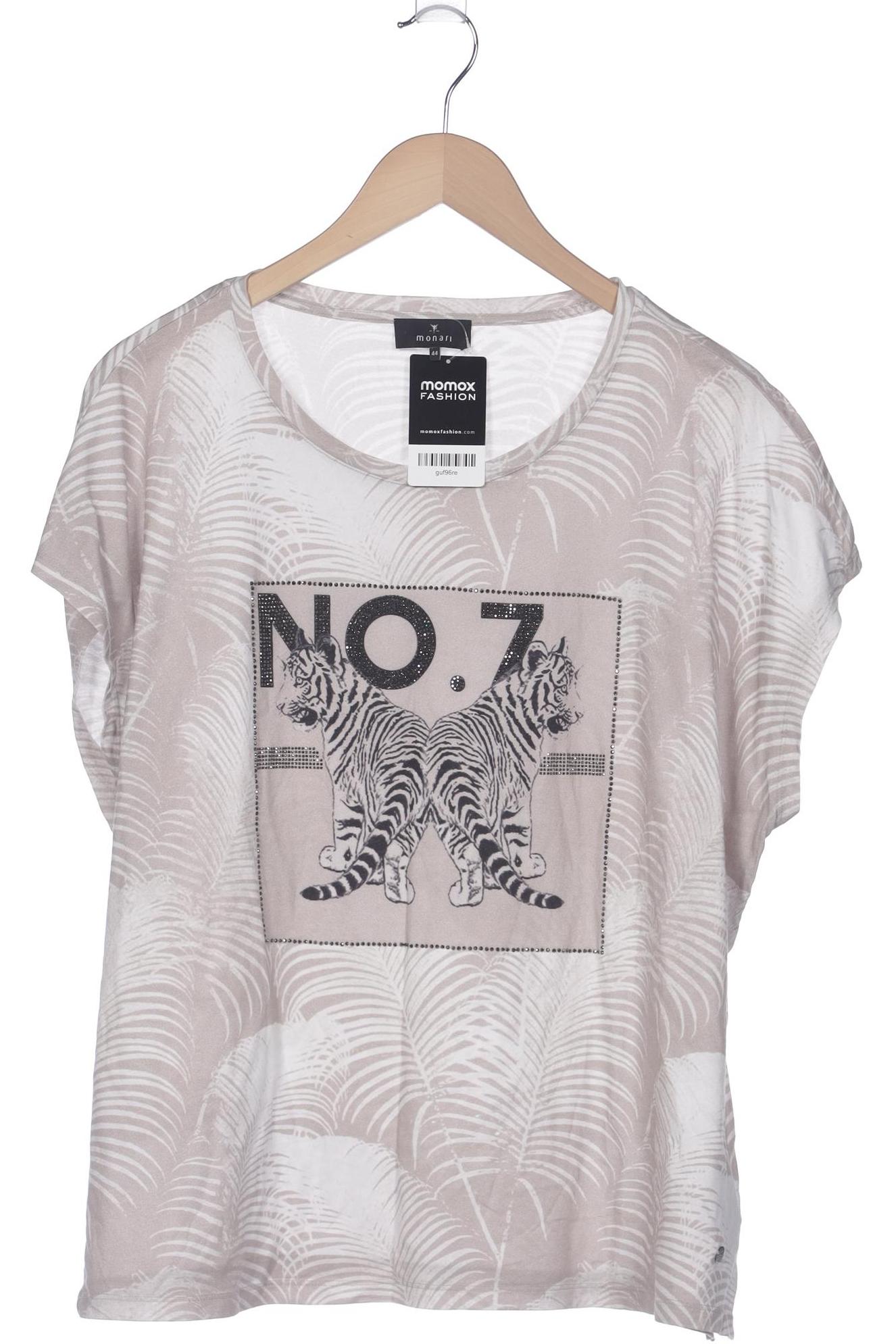 

monari Damen T-Shirt, grau, Gr. 44