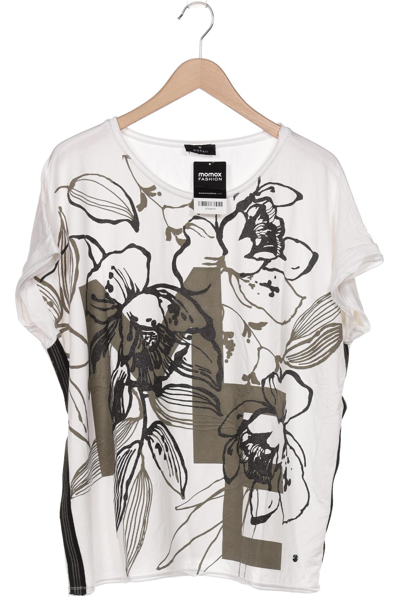 

monari Damen T-Shirt, weiß, Gr. 44