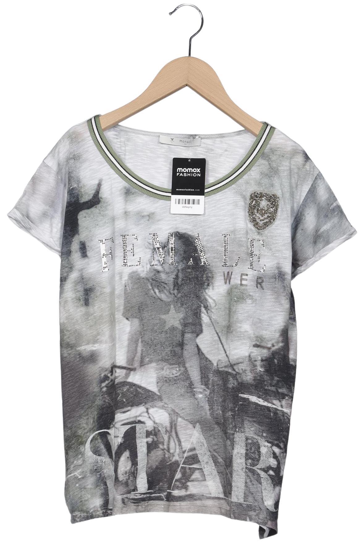 

monari Damen T-Shirt, grau, Gr. 42