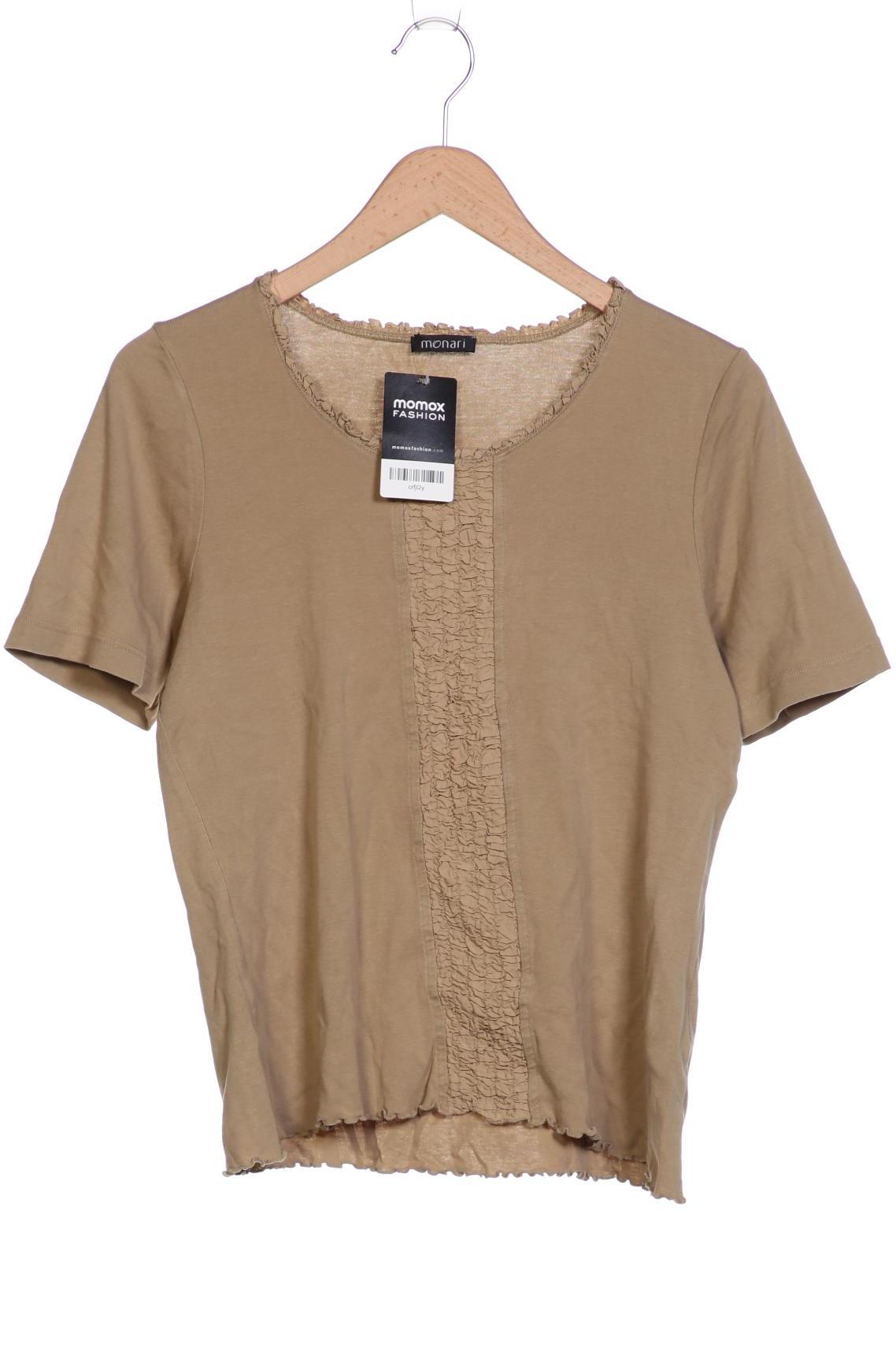 

monari Damen T-Shirt, beige, Gr. 42