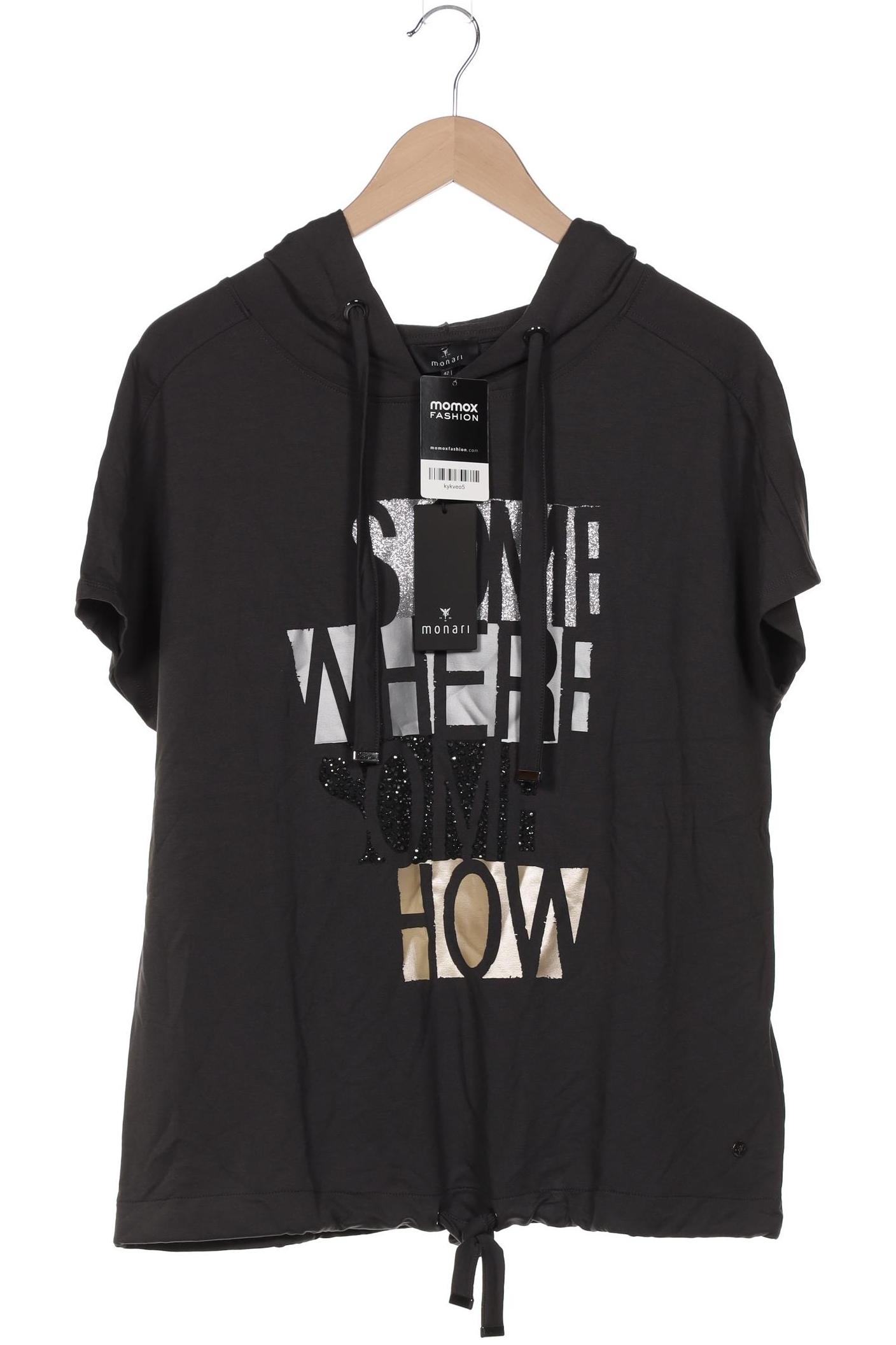 

monari Damen T-Shirt, schwarz, Gr. 42