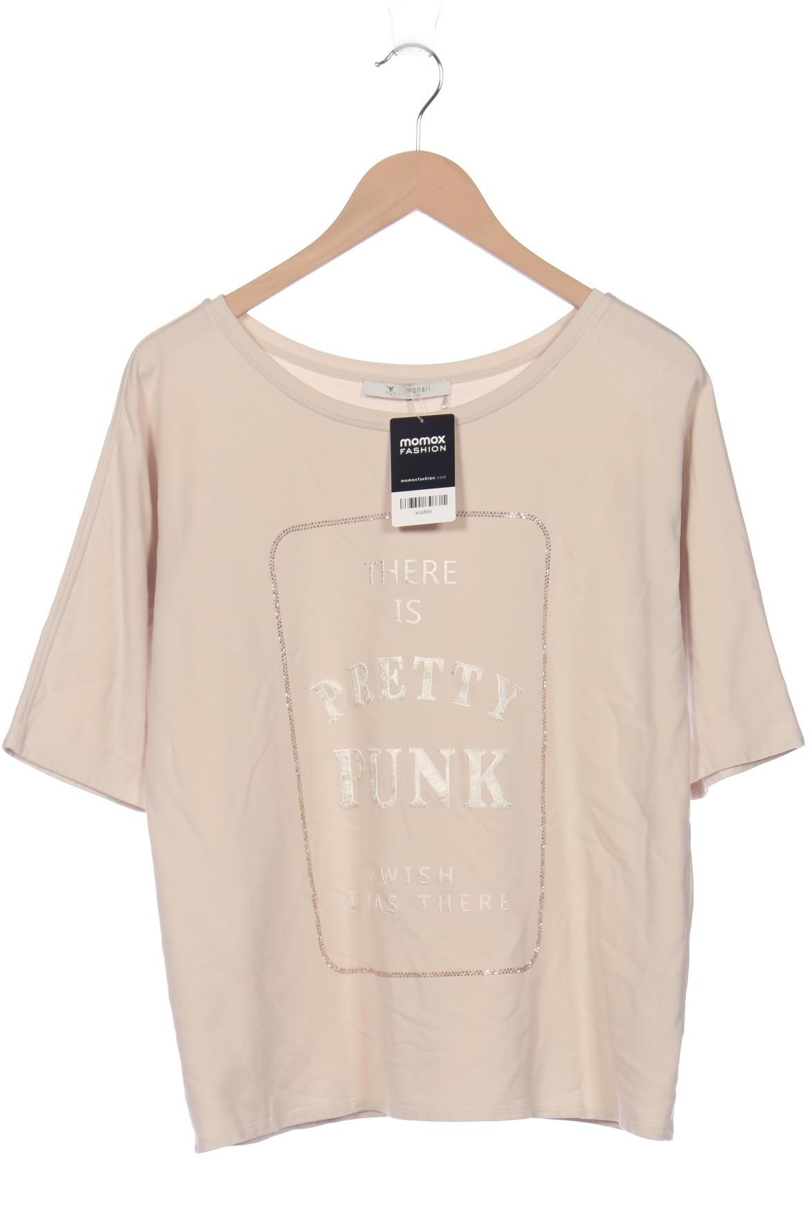 

monari Damen T-Shirt, beige, Gr. 38