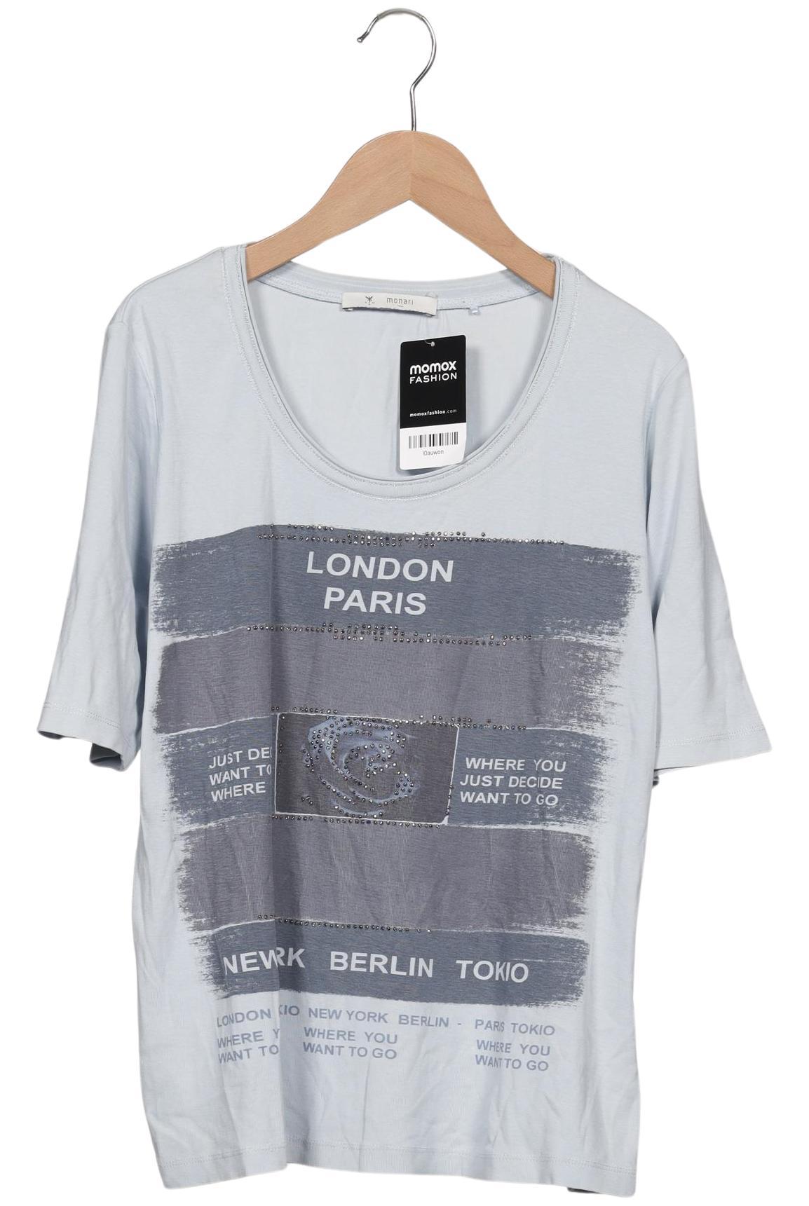 

monari Damen T-Shirt, hellblau, Gr. 40