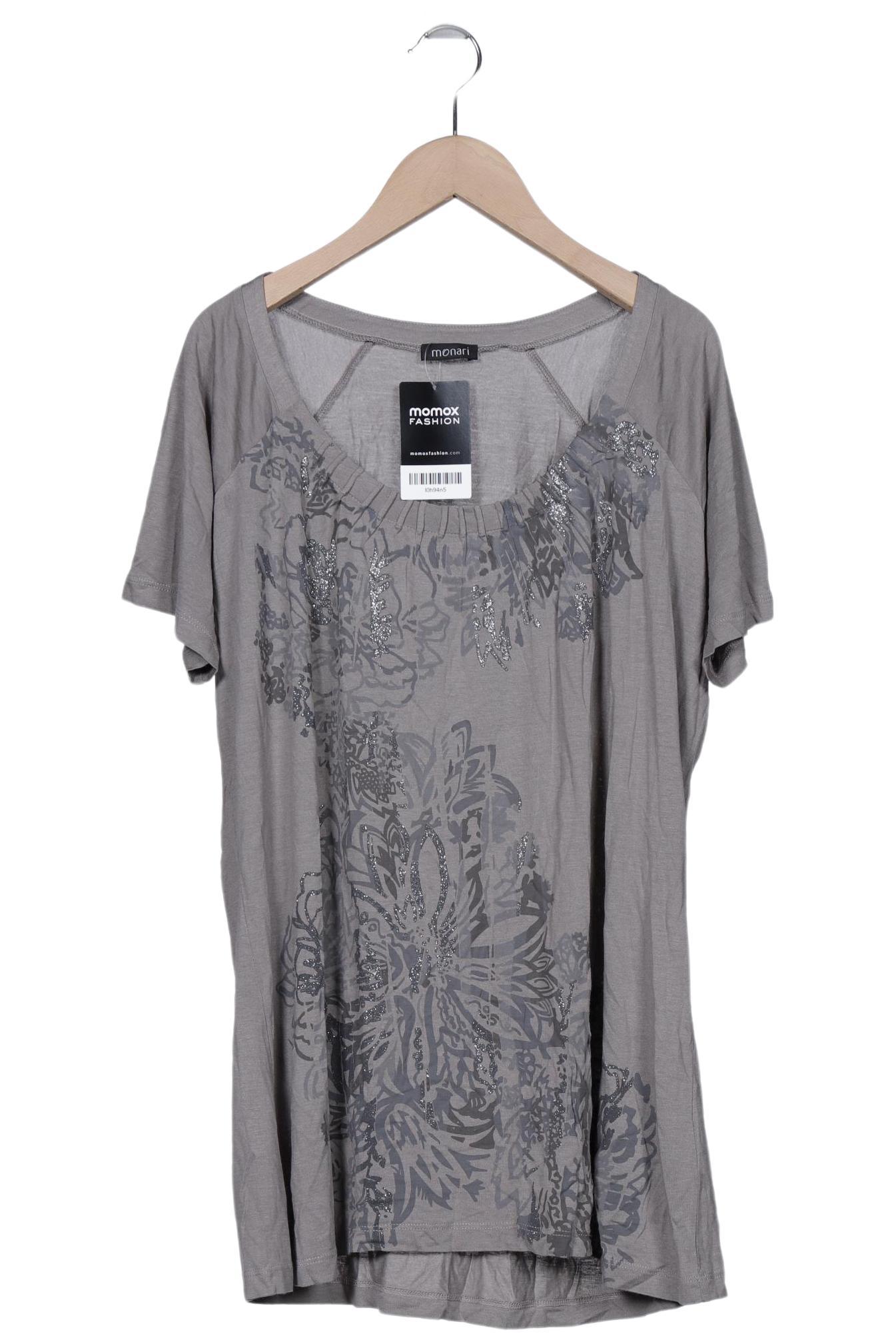 

monari Damen T-Shirt, grau, Gr. 44