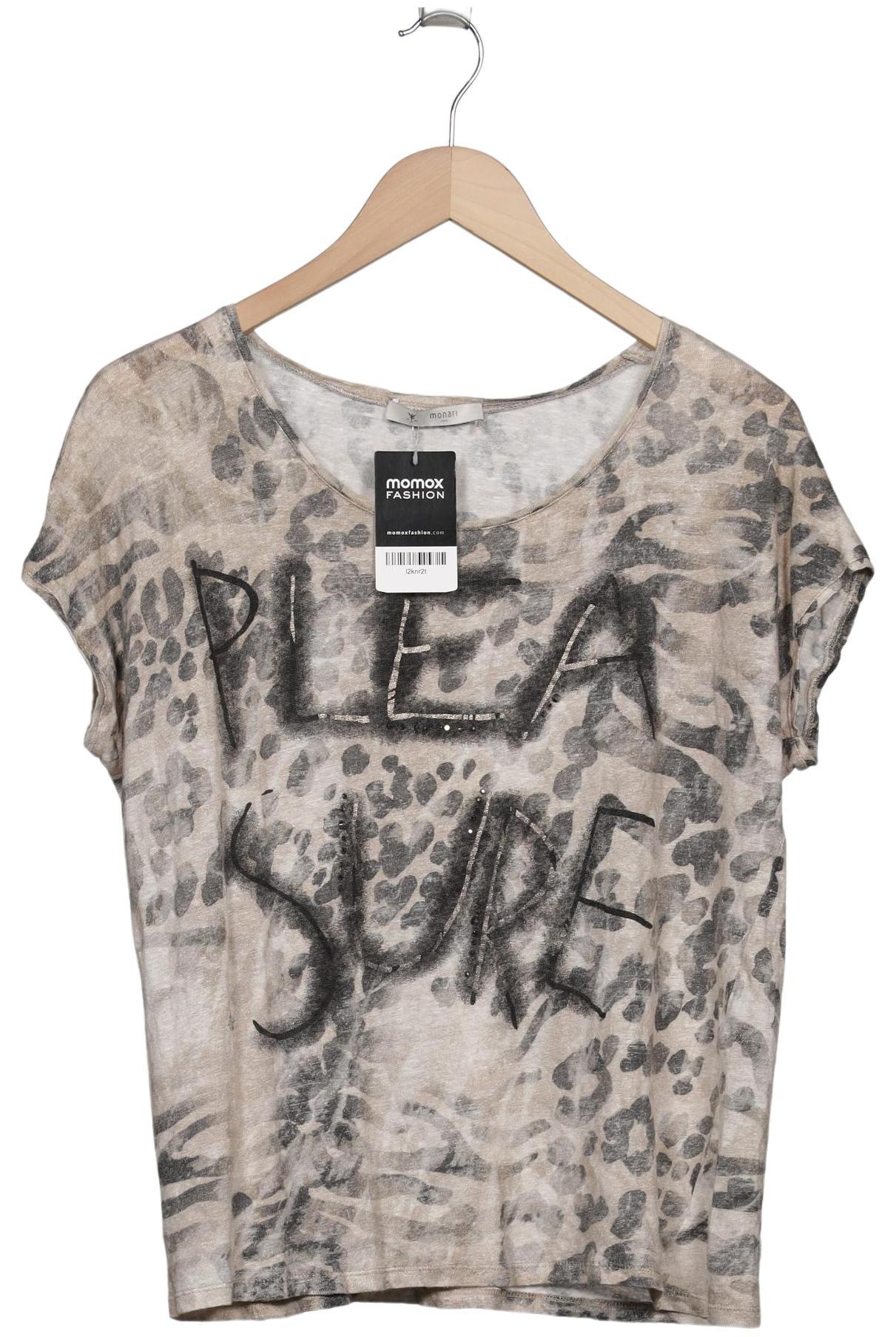 

monari Damen T-Shirt, beige, Gr. 42