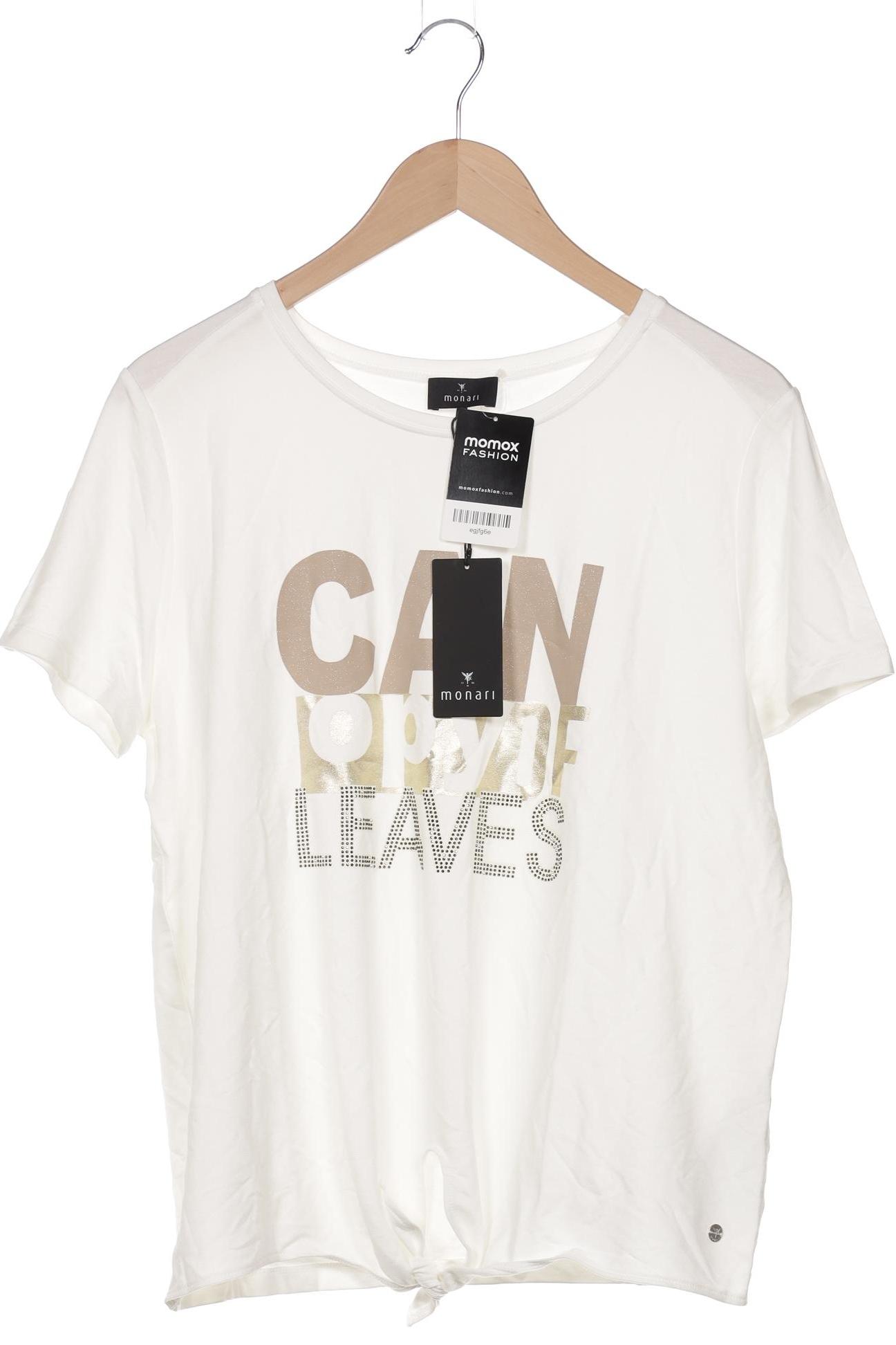 

monari Damen T-Shirt, weiß, Gr. 42