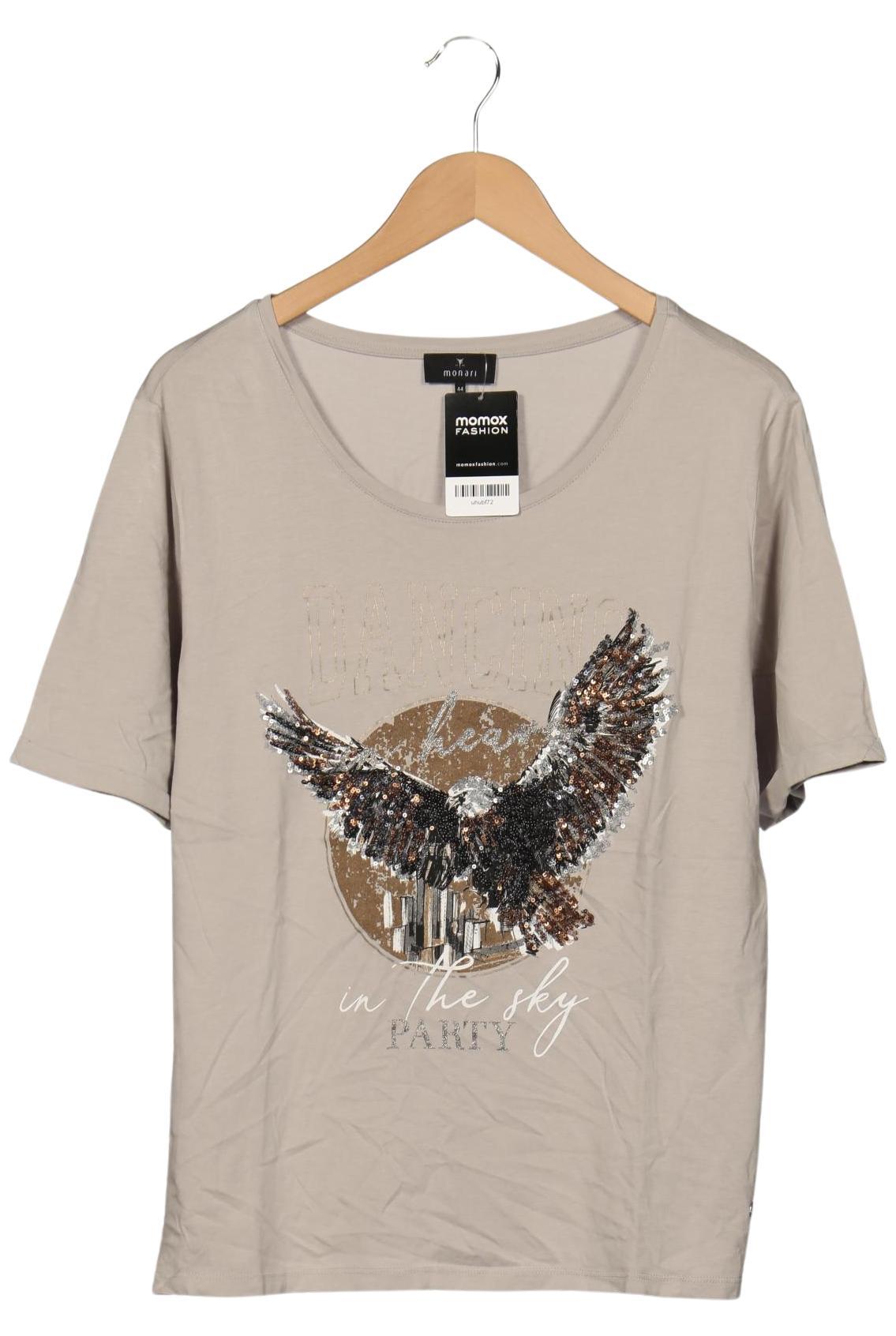 

monari Damen T-Shirt, grau, Gr. 44