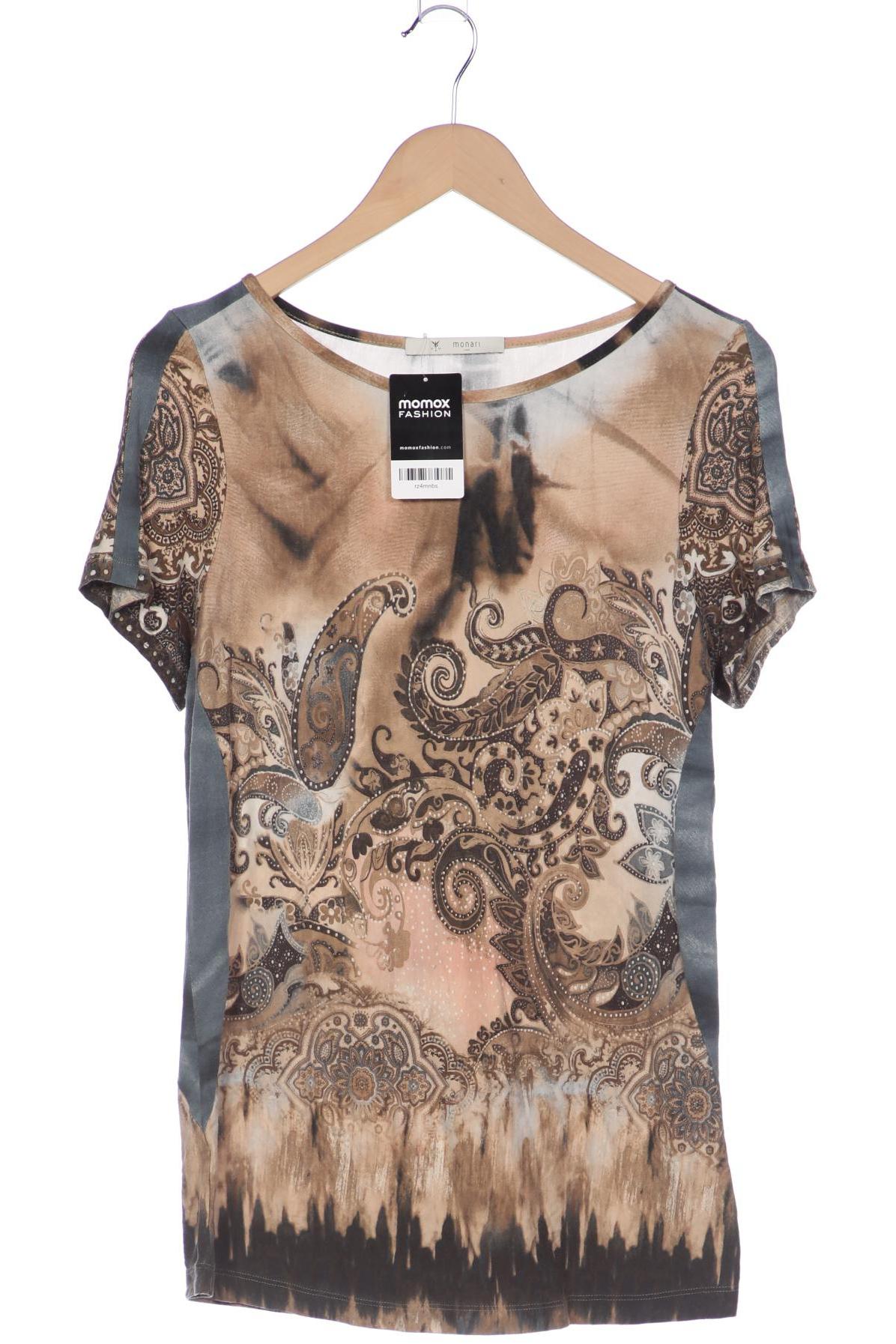 

monari Damen T-Shirt, beige, Gr. 40