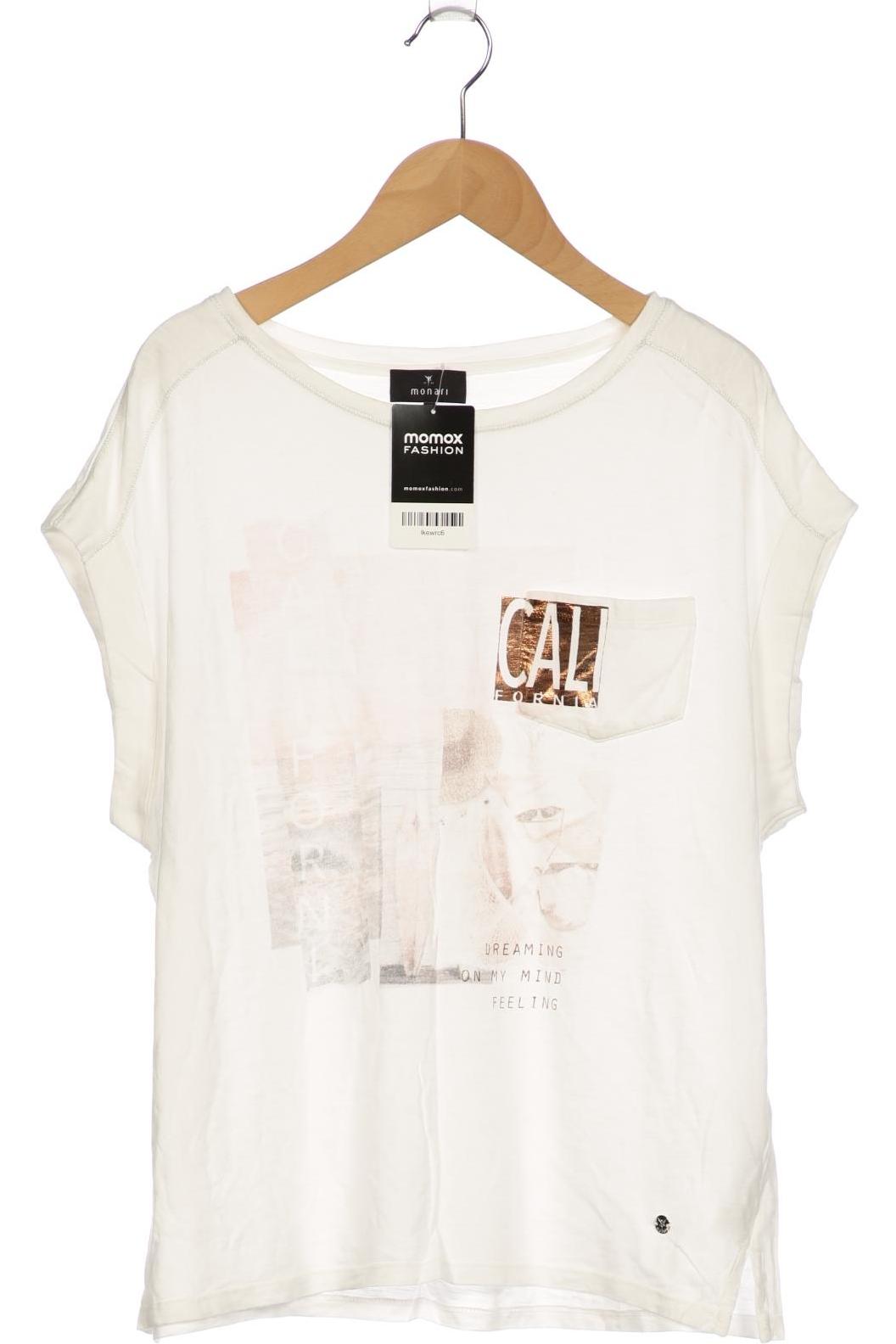 

monari Damen T-Shirt, weiß, Gr. 40