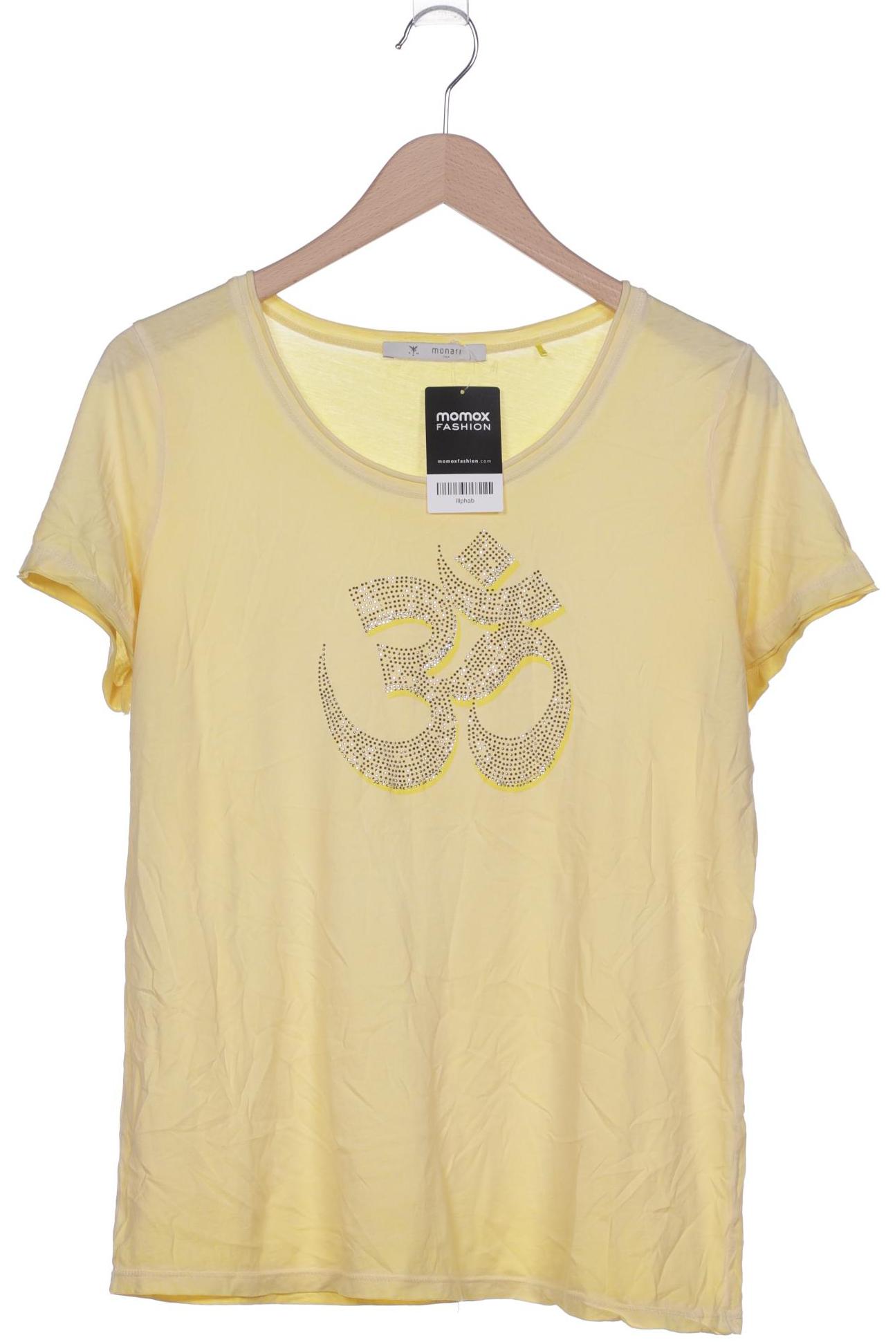 

monari Damen T-Shirt, gelb, Gr. 42