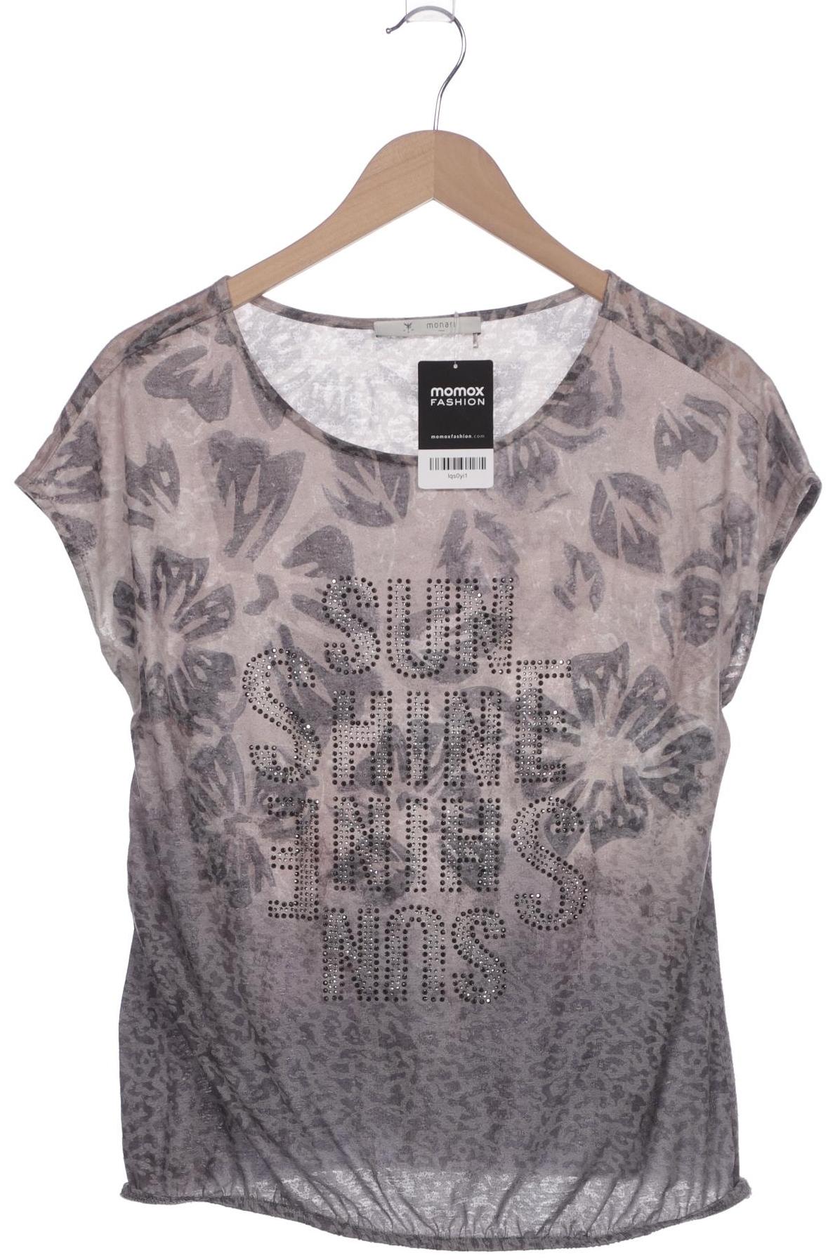 

monari Damen T-Shirt, grau, Gr. 44