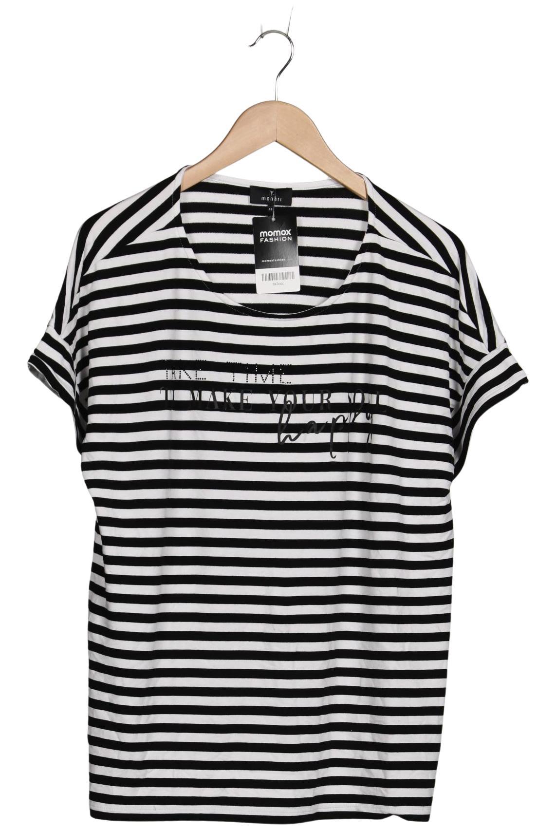 

monari Damen T-Shirt, schwarz, Gr. 44