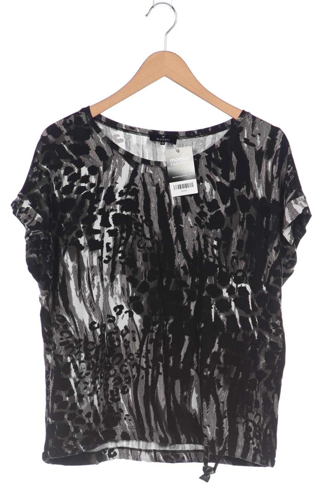 

monari Damen T-Shirt, schwarz, Gr. 40
