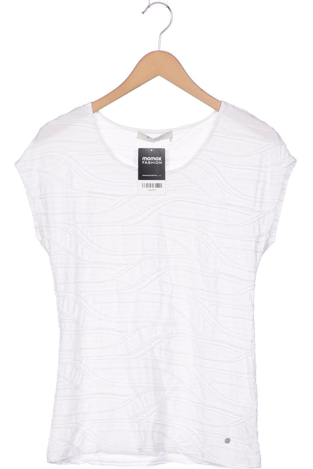 

monari Damen T-Shirt, weiß, Gr. 38