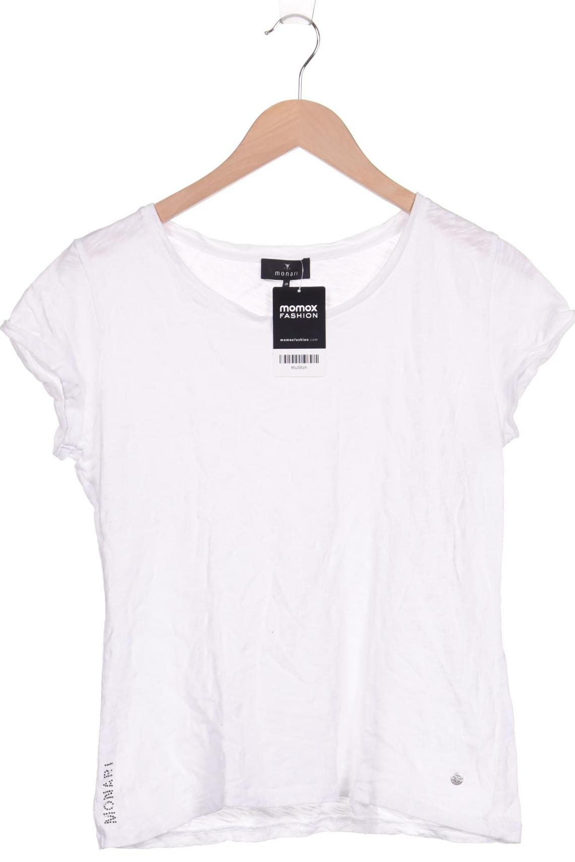 

monari Damen T-Shirt, weiß, Gr. 38