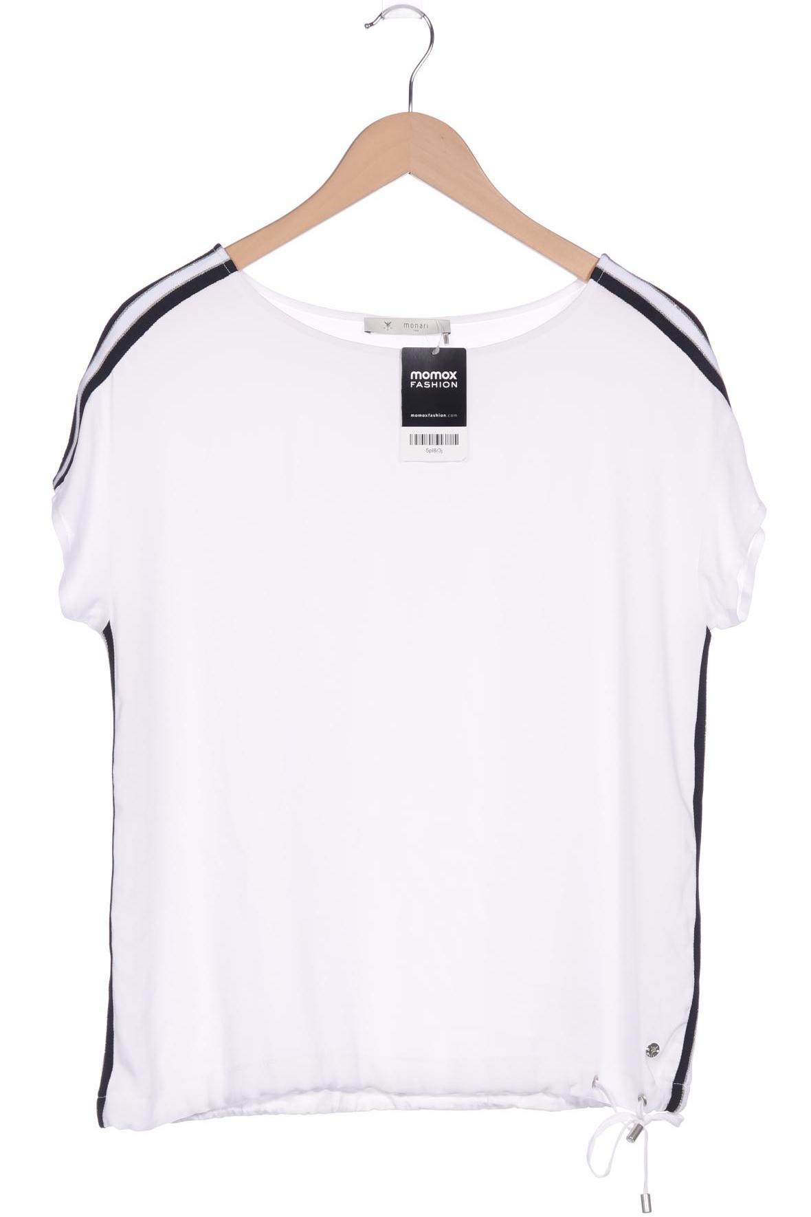 

monari Damen T-Shirt, weiß, Gr. 42