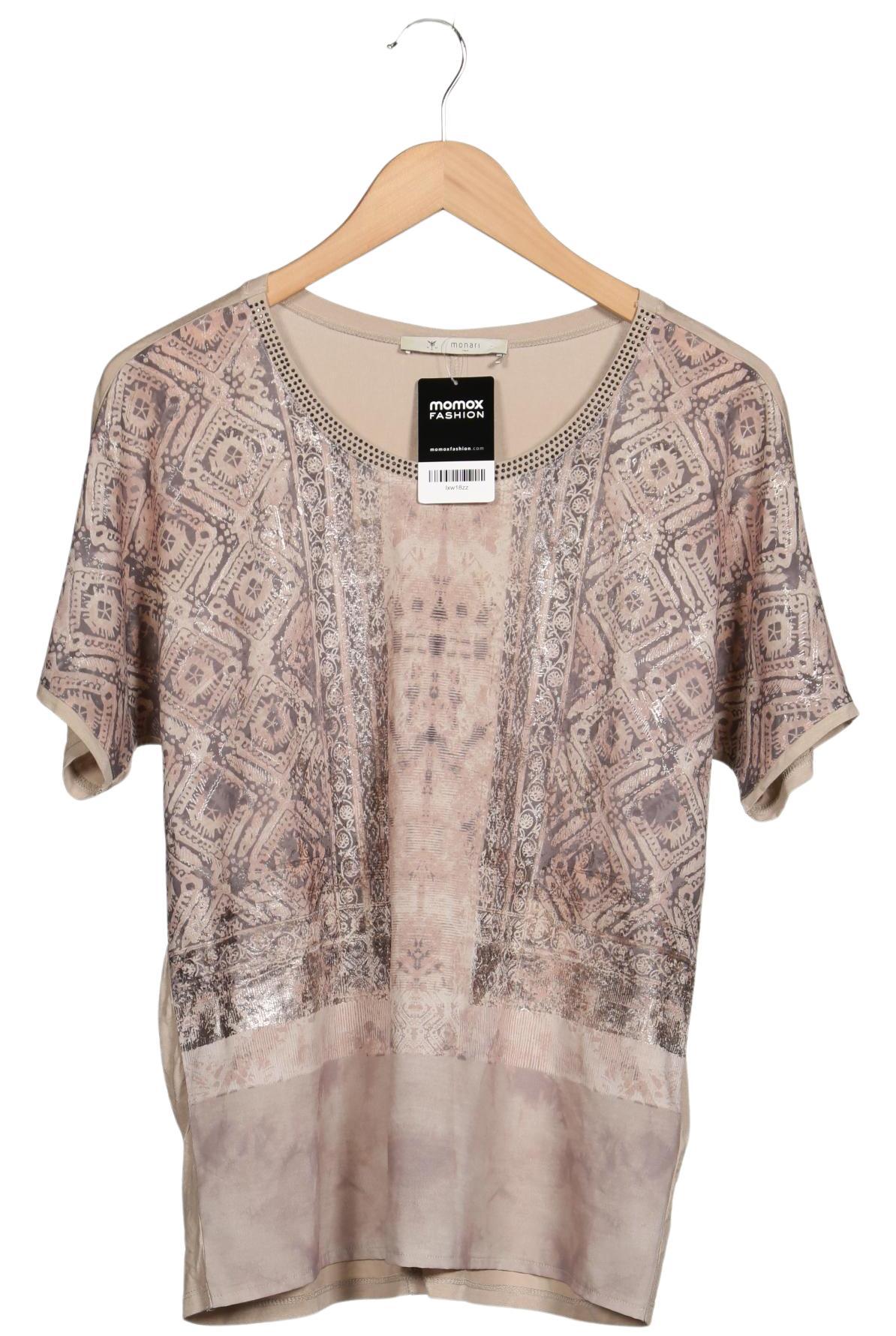 

monari Damen T-Shirt, beige, Gr. 38