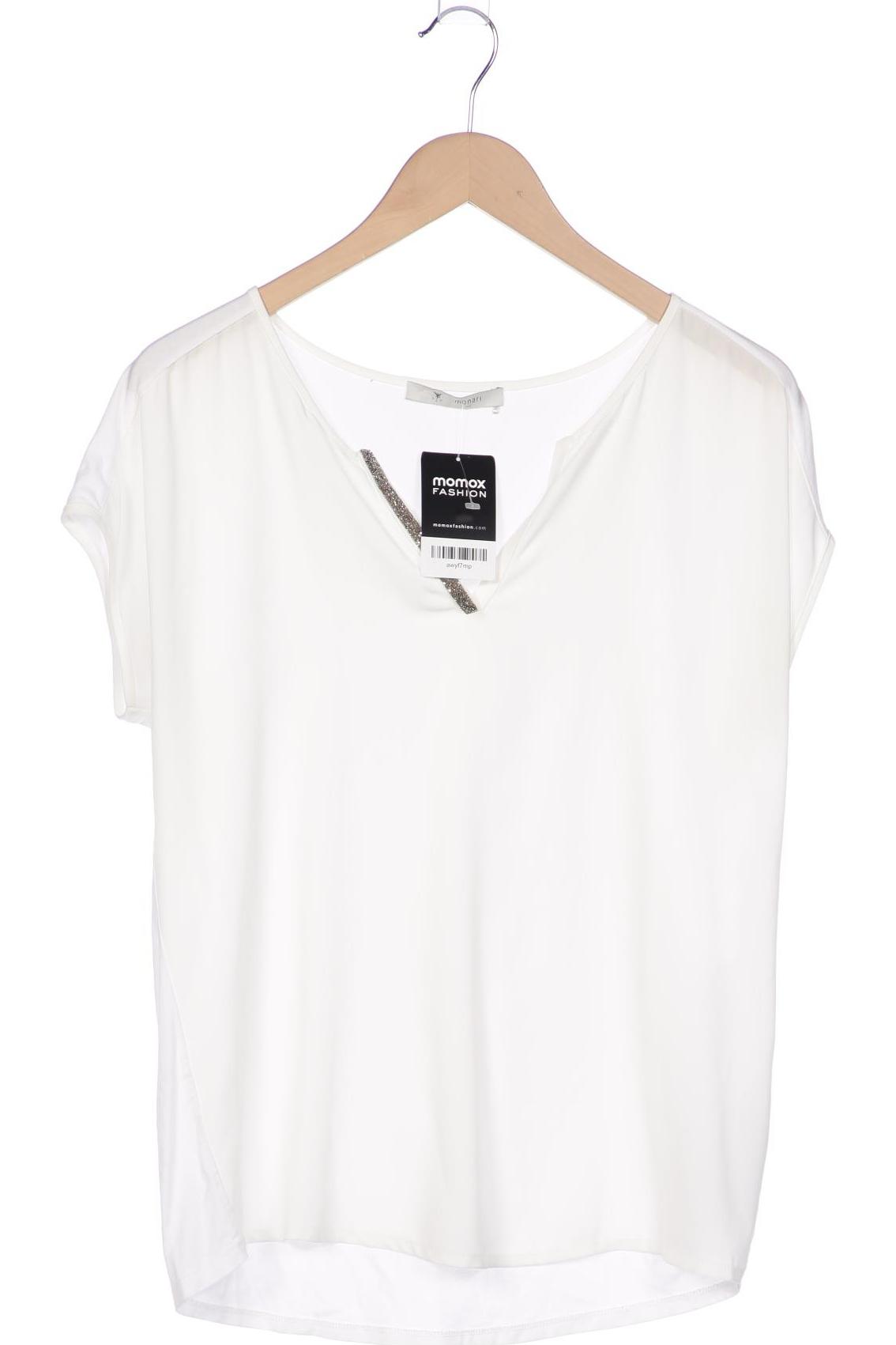 

monari Damen T-Shirt, weiß, Gr. 38