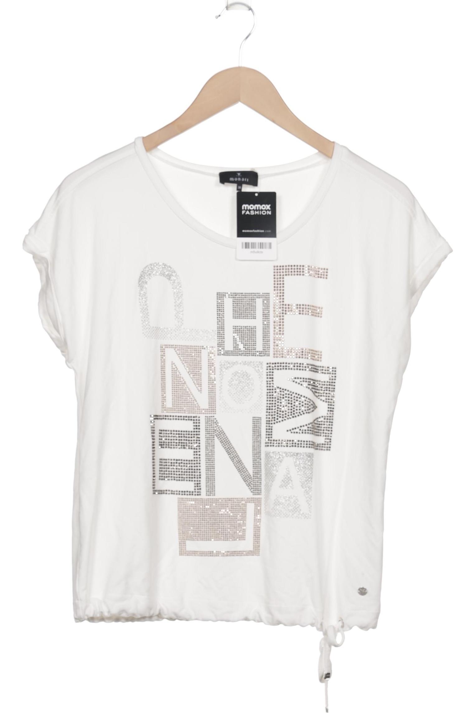 

monari Damen T-Shirt, weiß, Gr. 36