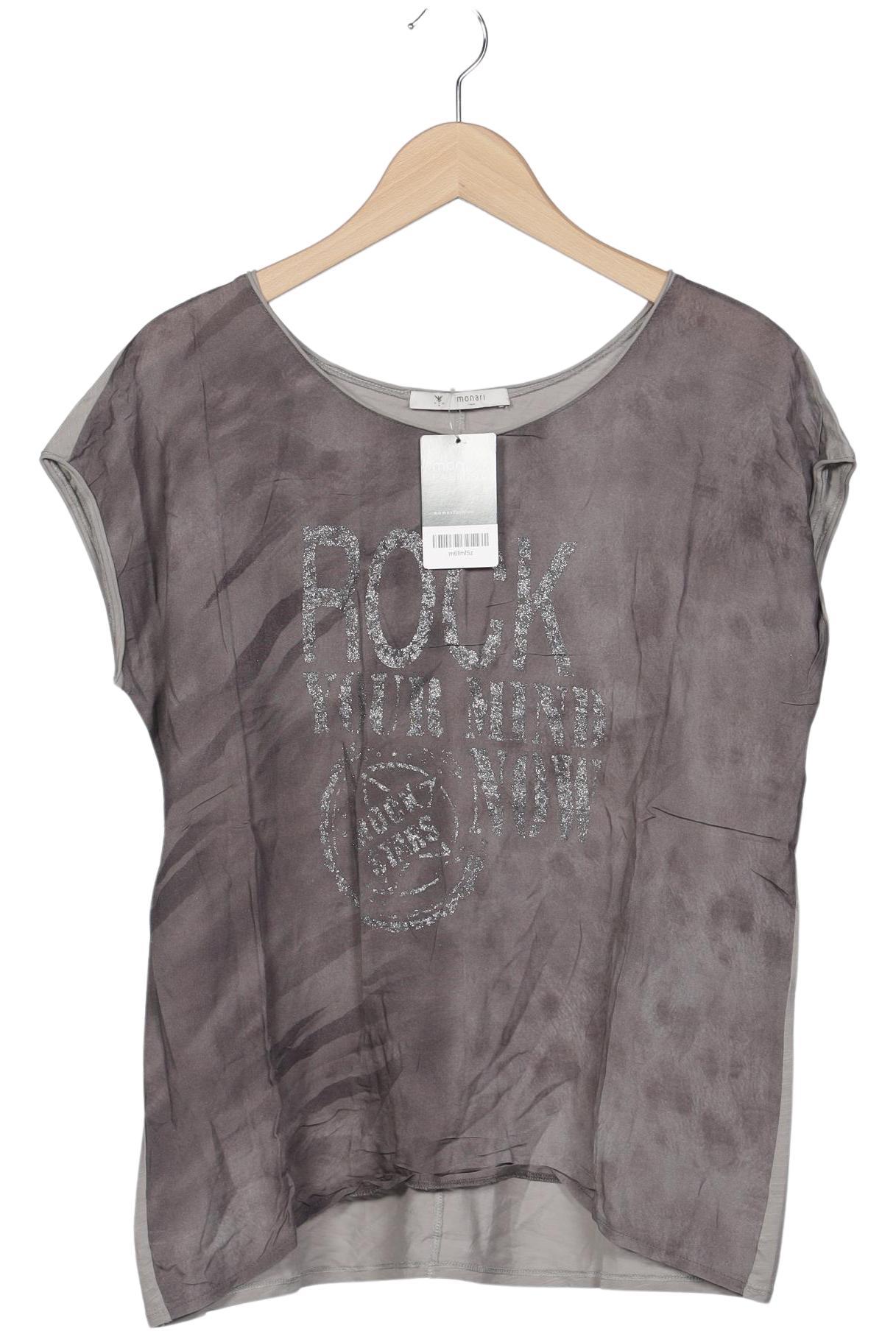 

monari Damen T-Shirt, grau, Gr. 44