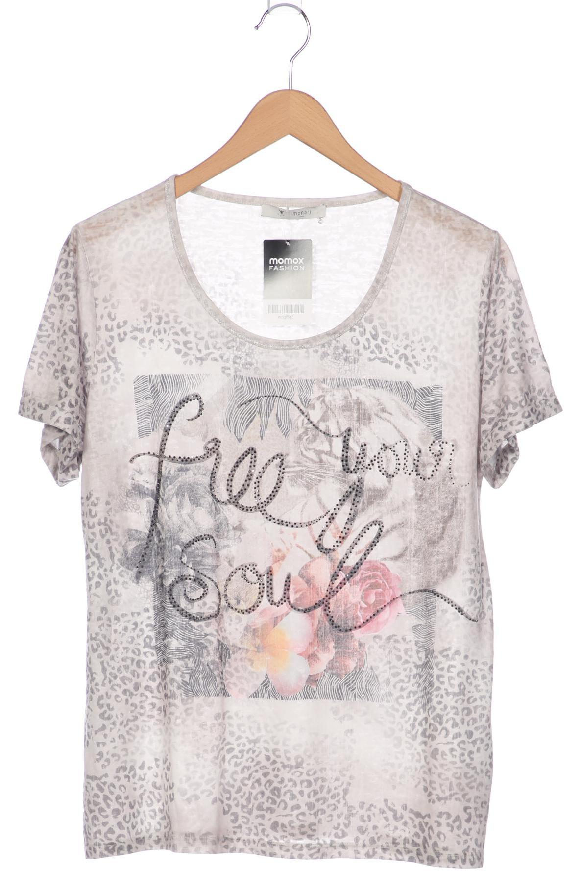 

monari Damen T-Shirt, grau, Gr. 44