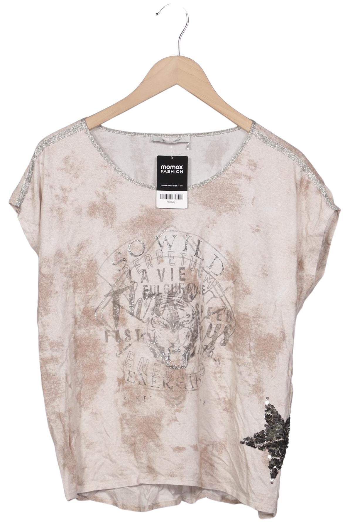 

monari Damen T-Shirt, beige, Gr. 40