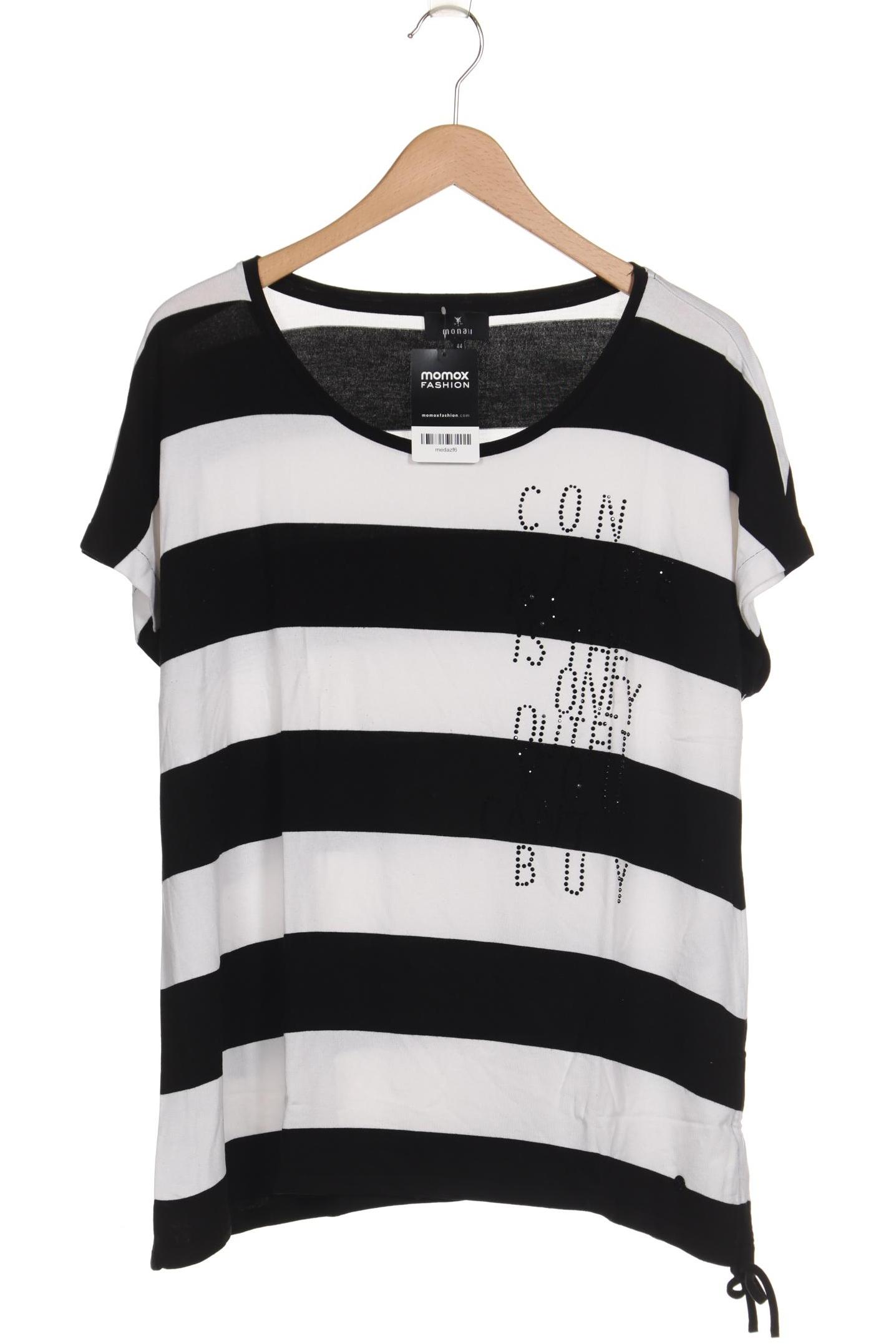 

monari Damen T-Shirt, schwarz, Gr. 44