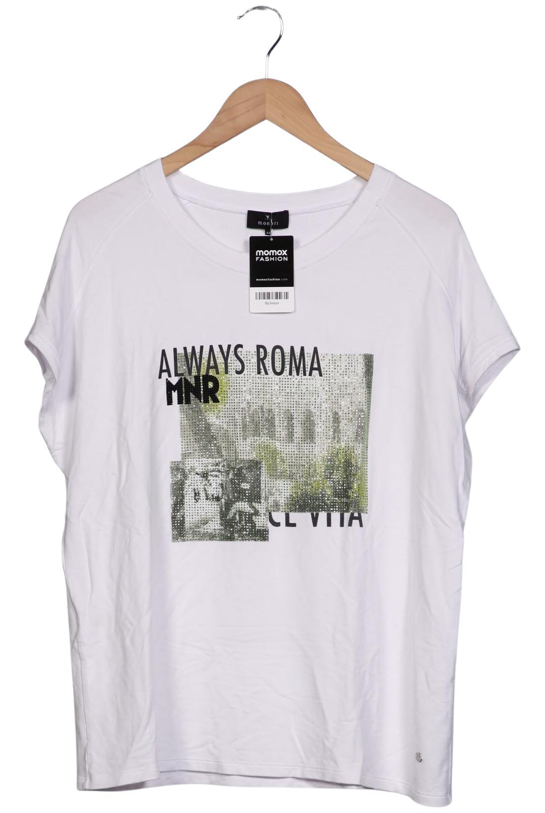 

monari Damen T-Shirt, weiß, Gr. 44