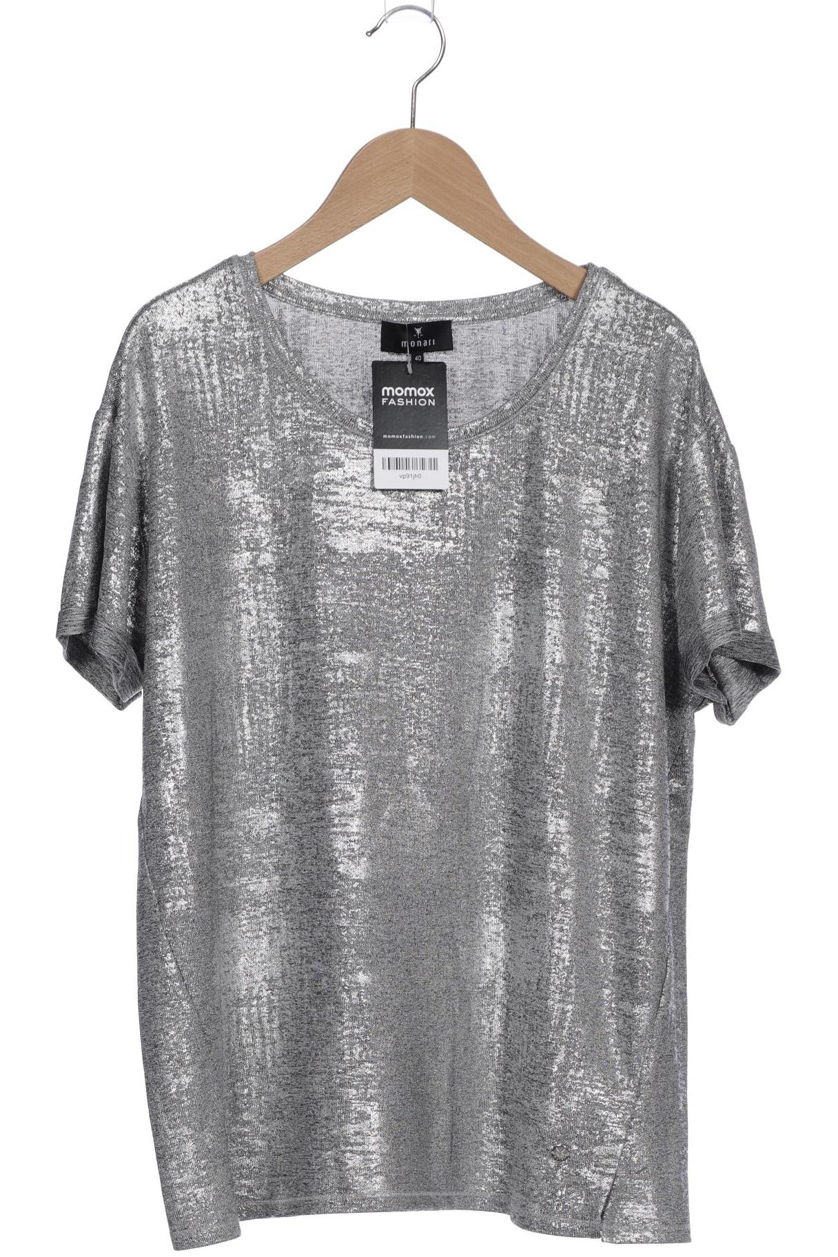 

monari Damen T-Shirt, silber, Gr. 40