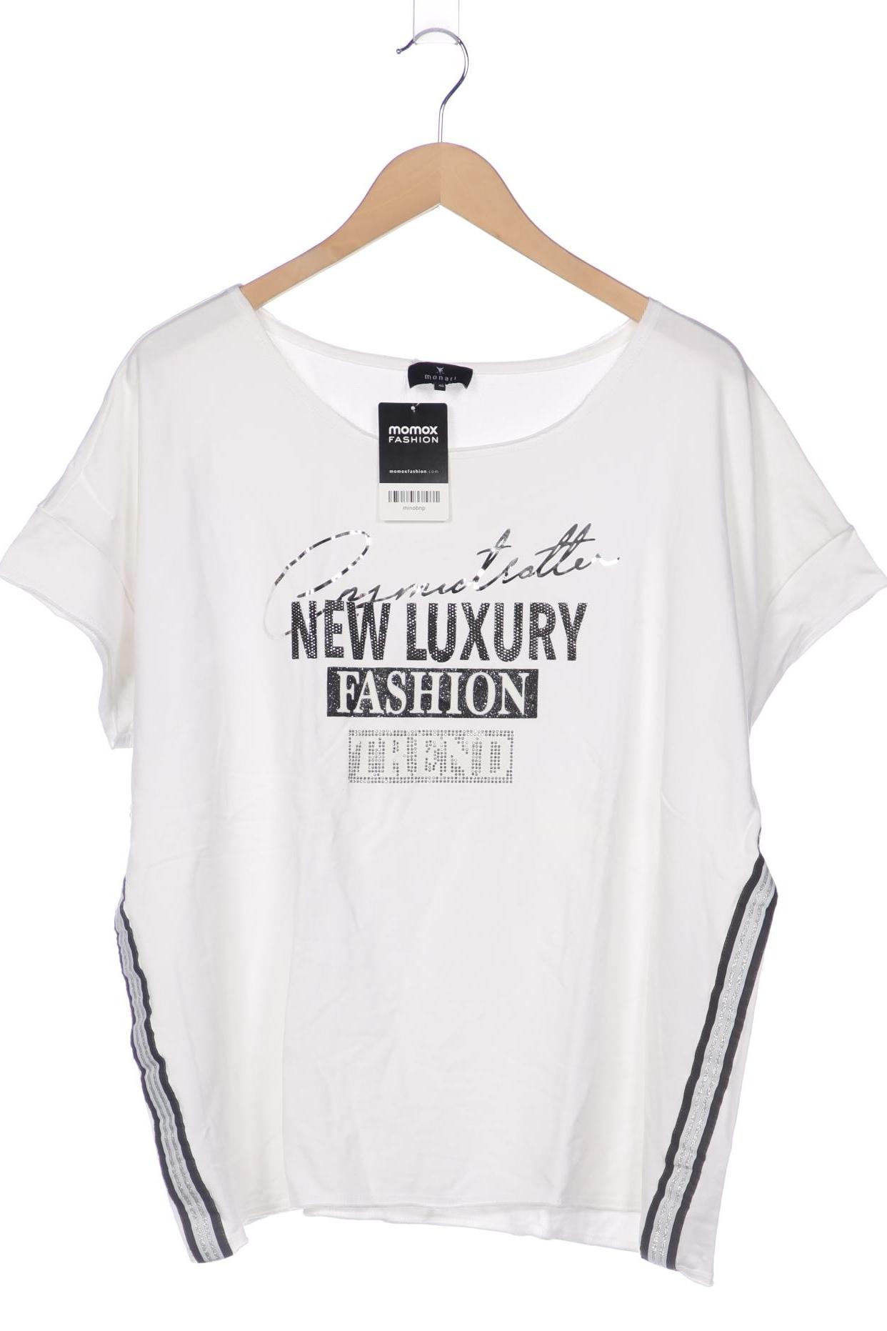 

monari Damen T-Shirt, weiß, Gr. 46
