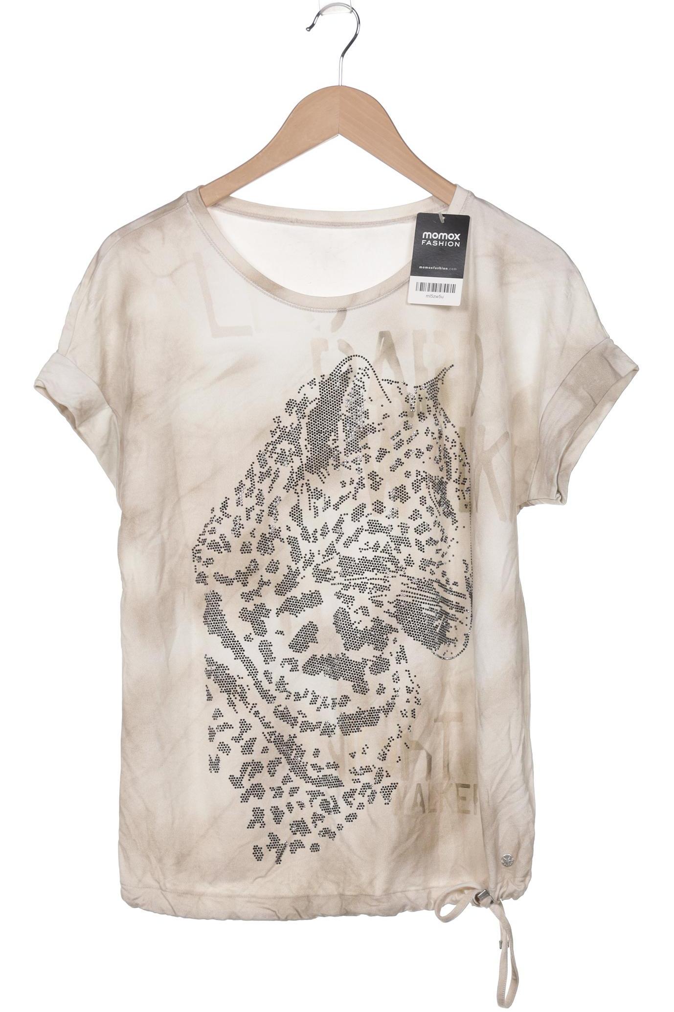 

monari Damen T-Shirt, beige, Gr. 38