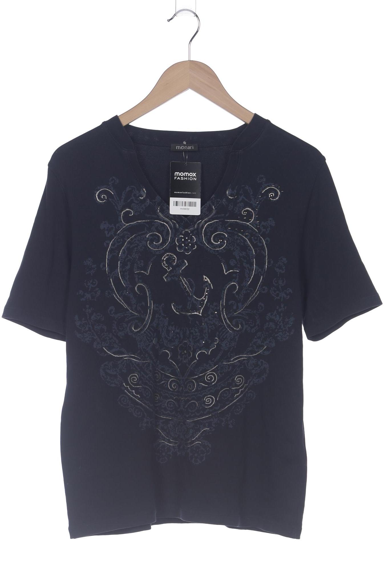 

monari Damen T-Shirt, marineblau, Gr. 44