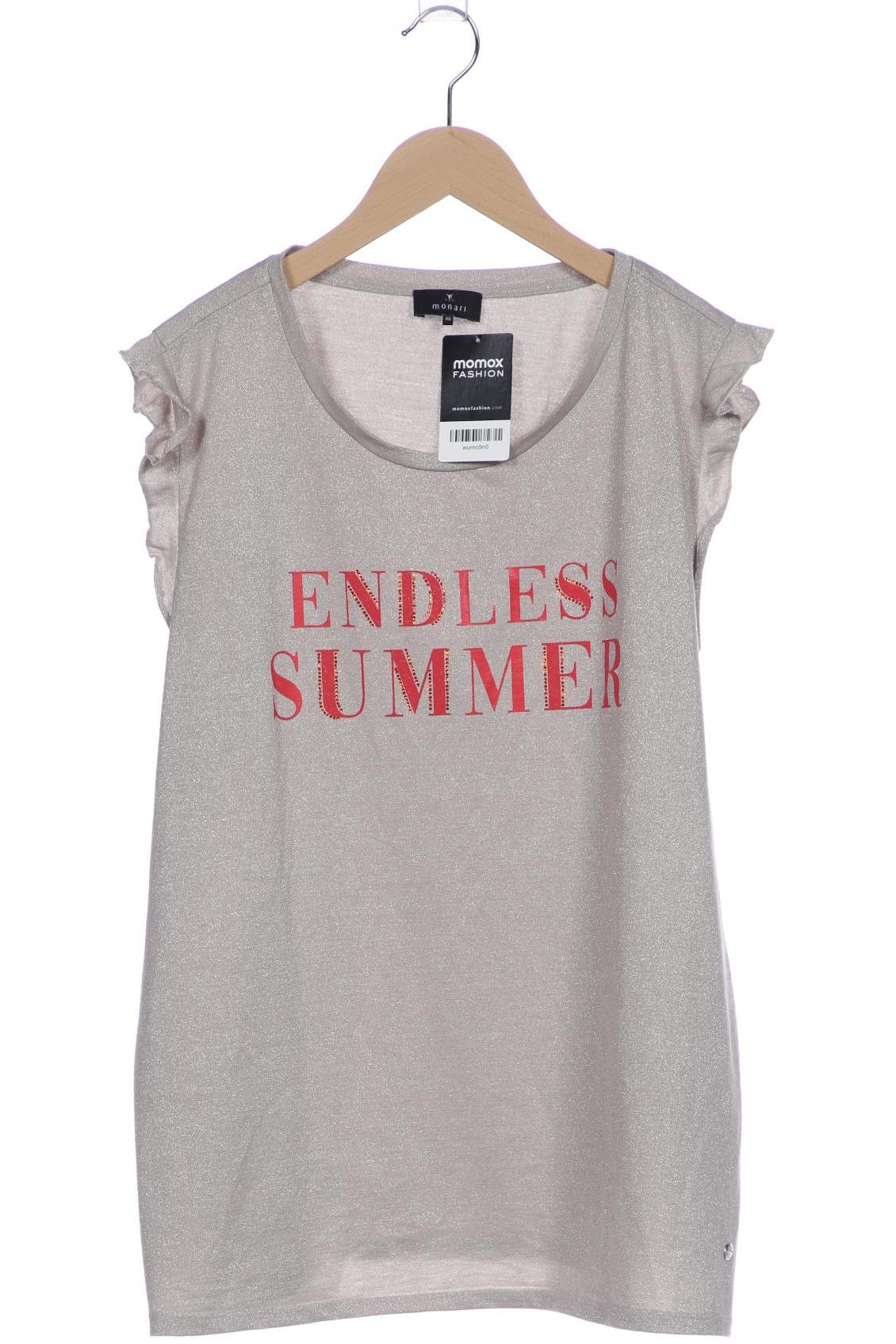 

monari Damen T-Shirt, grau, Gr. 46