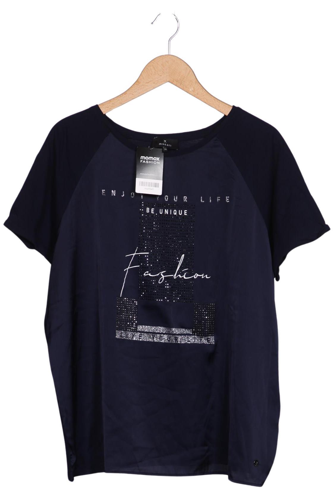 

monari Damen T-Shirt, marineblau, Gr. 44